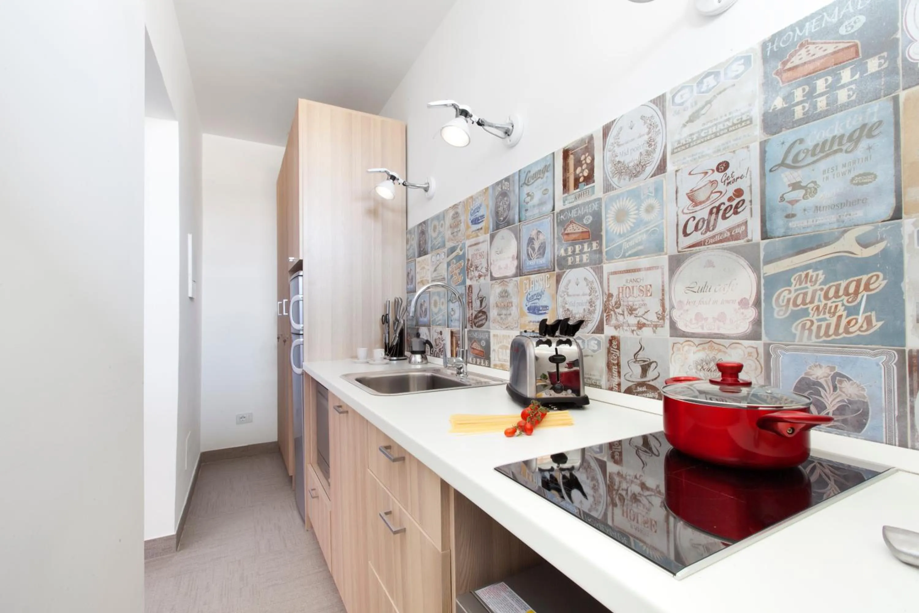Kitchen or kitchenette in Ulisse Apartment