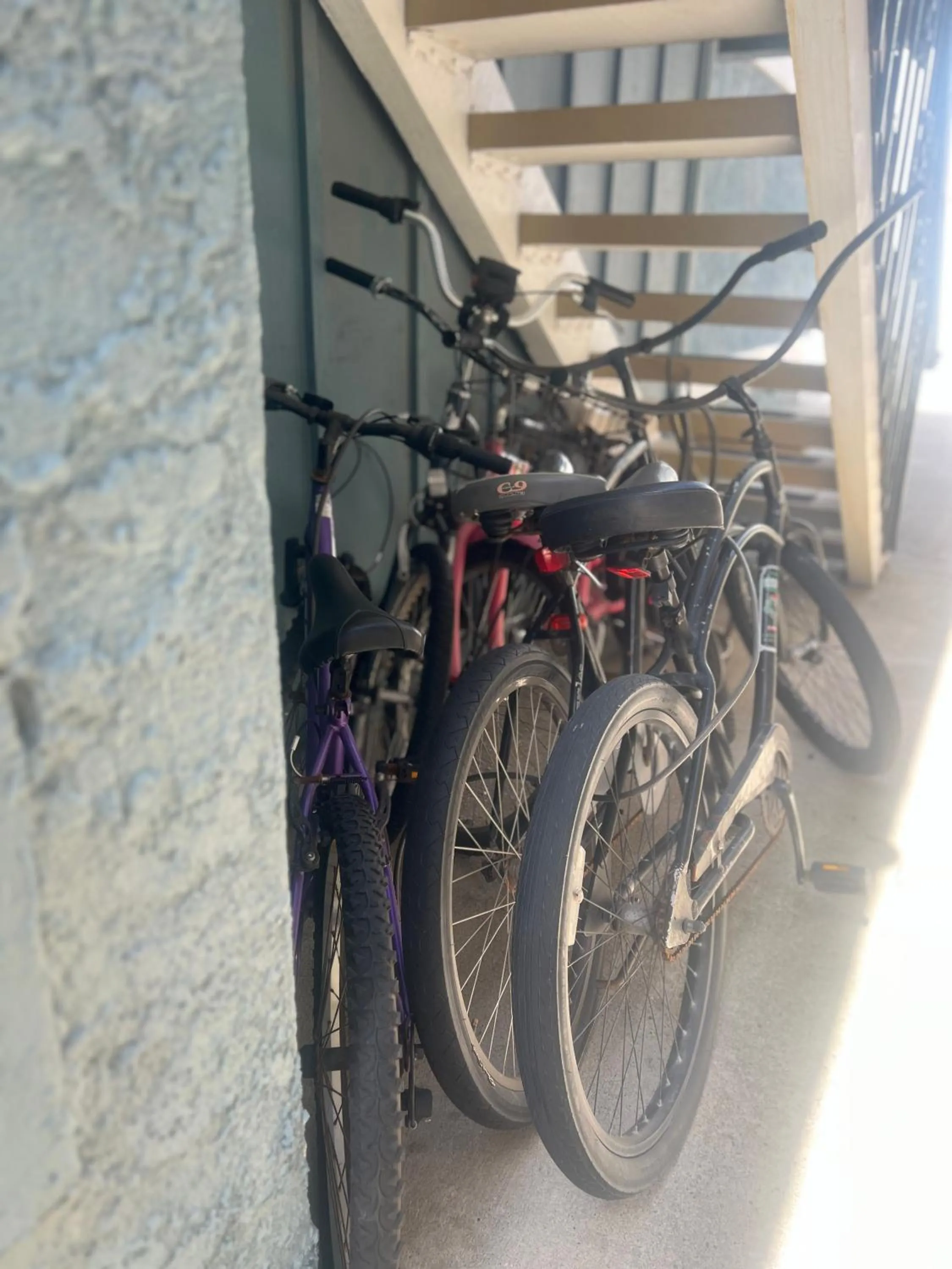 Cycling in Sweet Beach Duplex