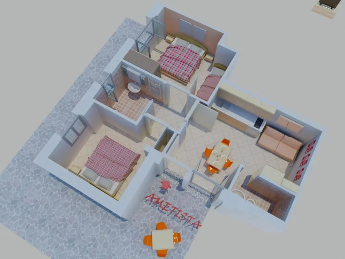Floor plan in Residence Perla