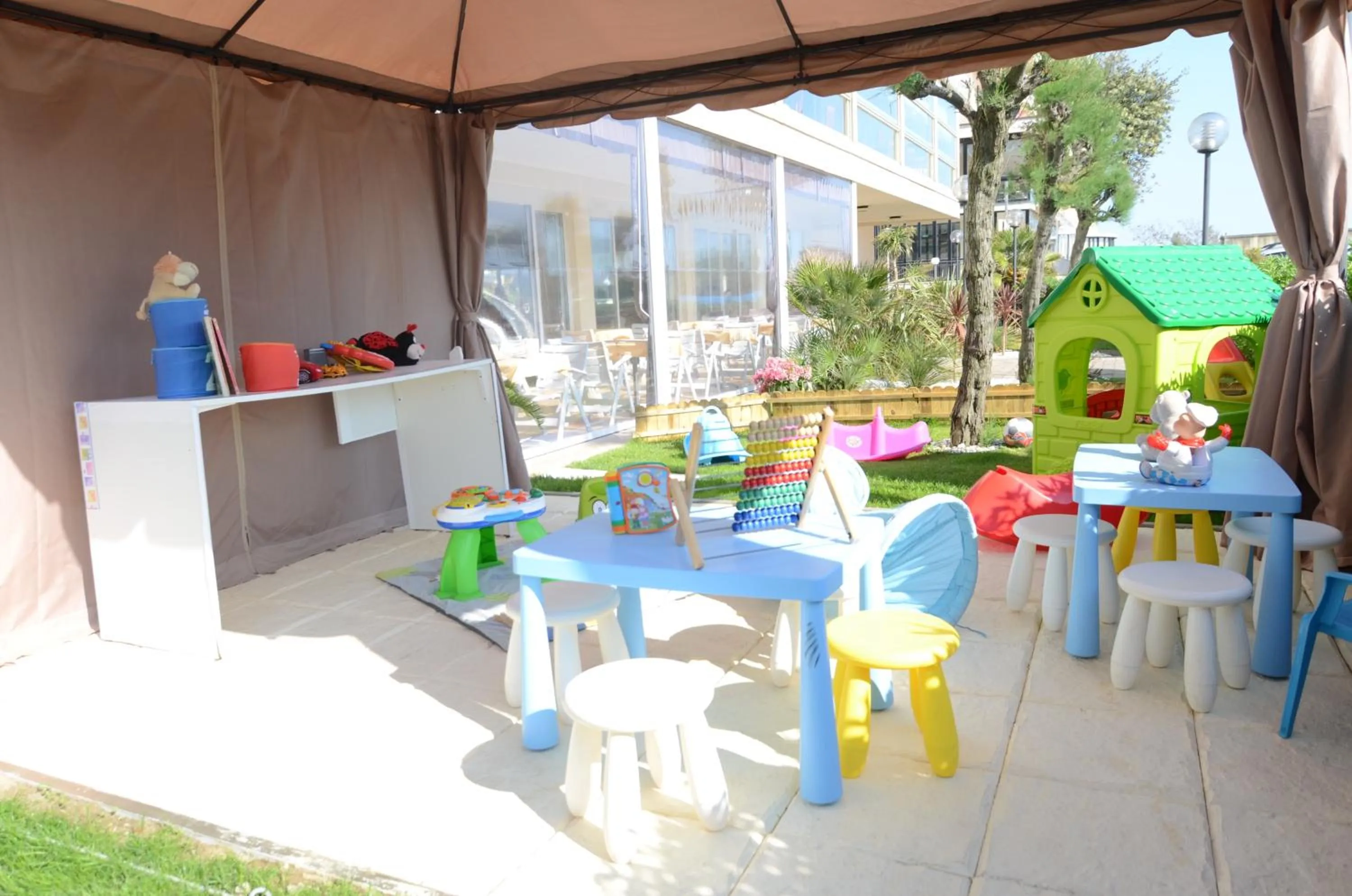 Children play ground in Hotel Londra