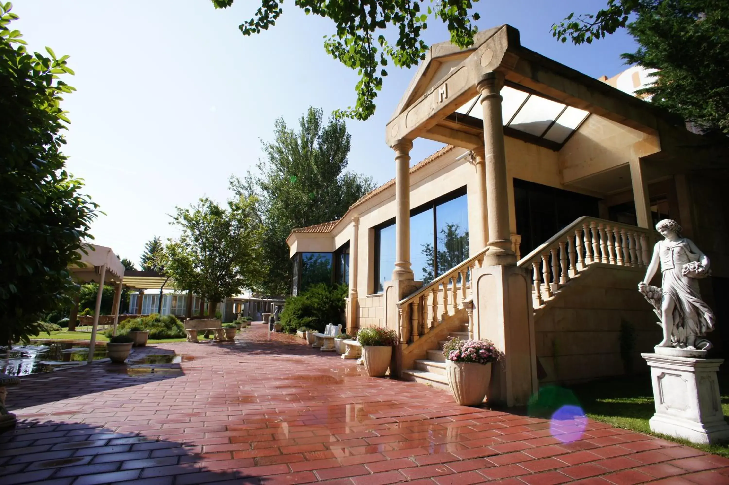 Property building in Hotel Montermoso Property building in Hotel Montermoso