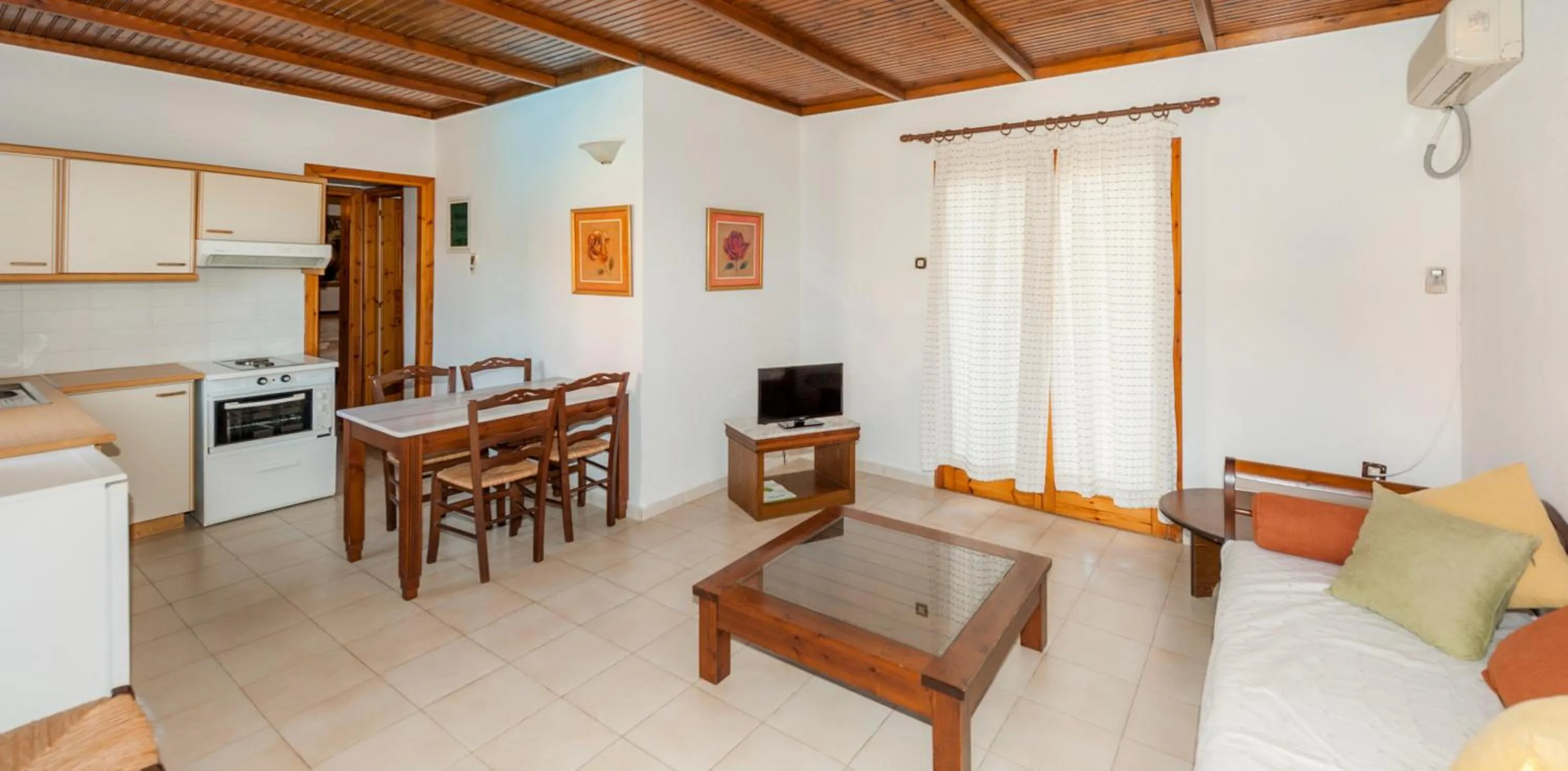 Living room in Corfu Aqua Nisaki