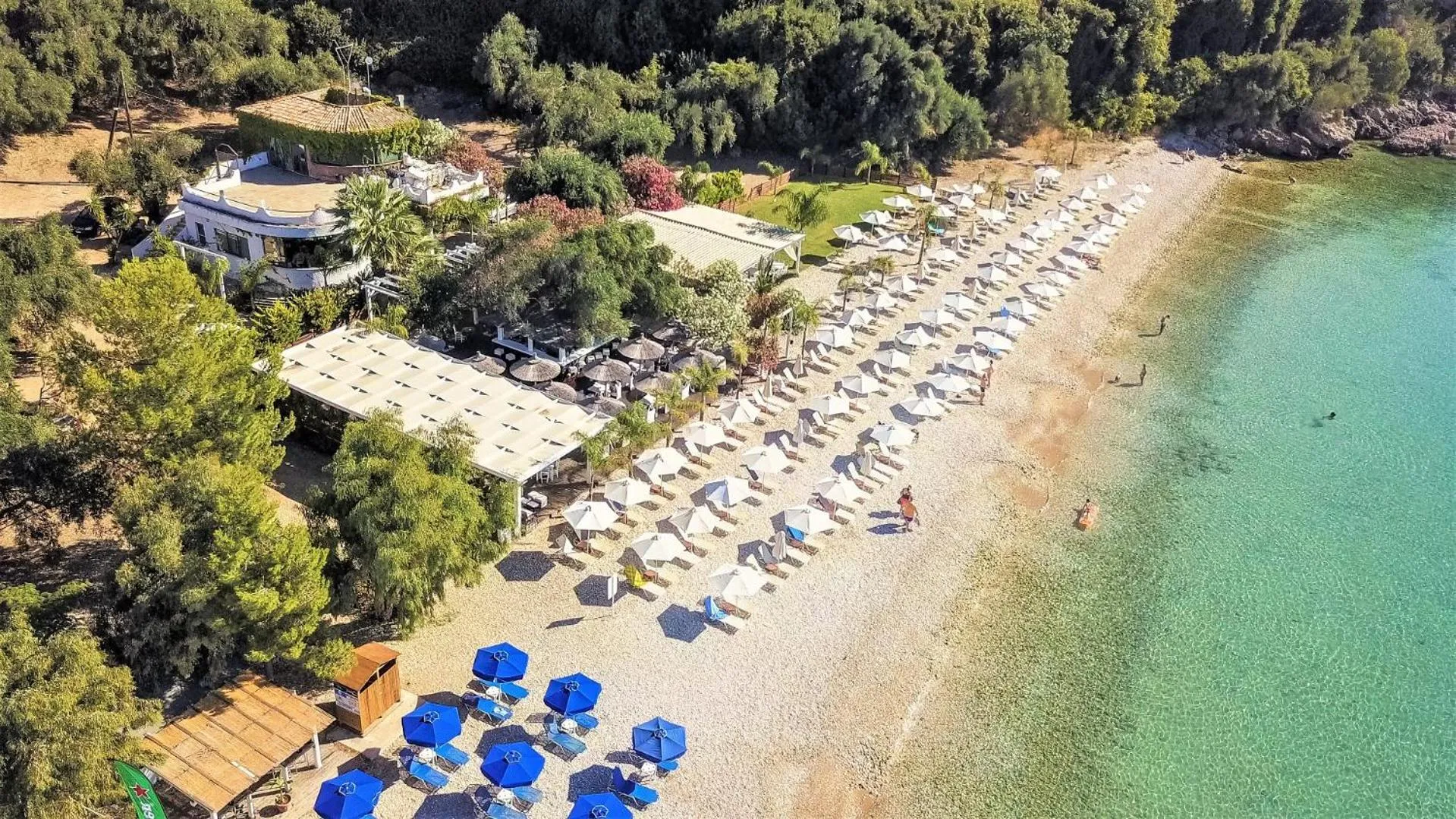 Beach in Corfu Aqua Nisaki