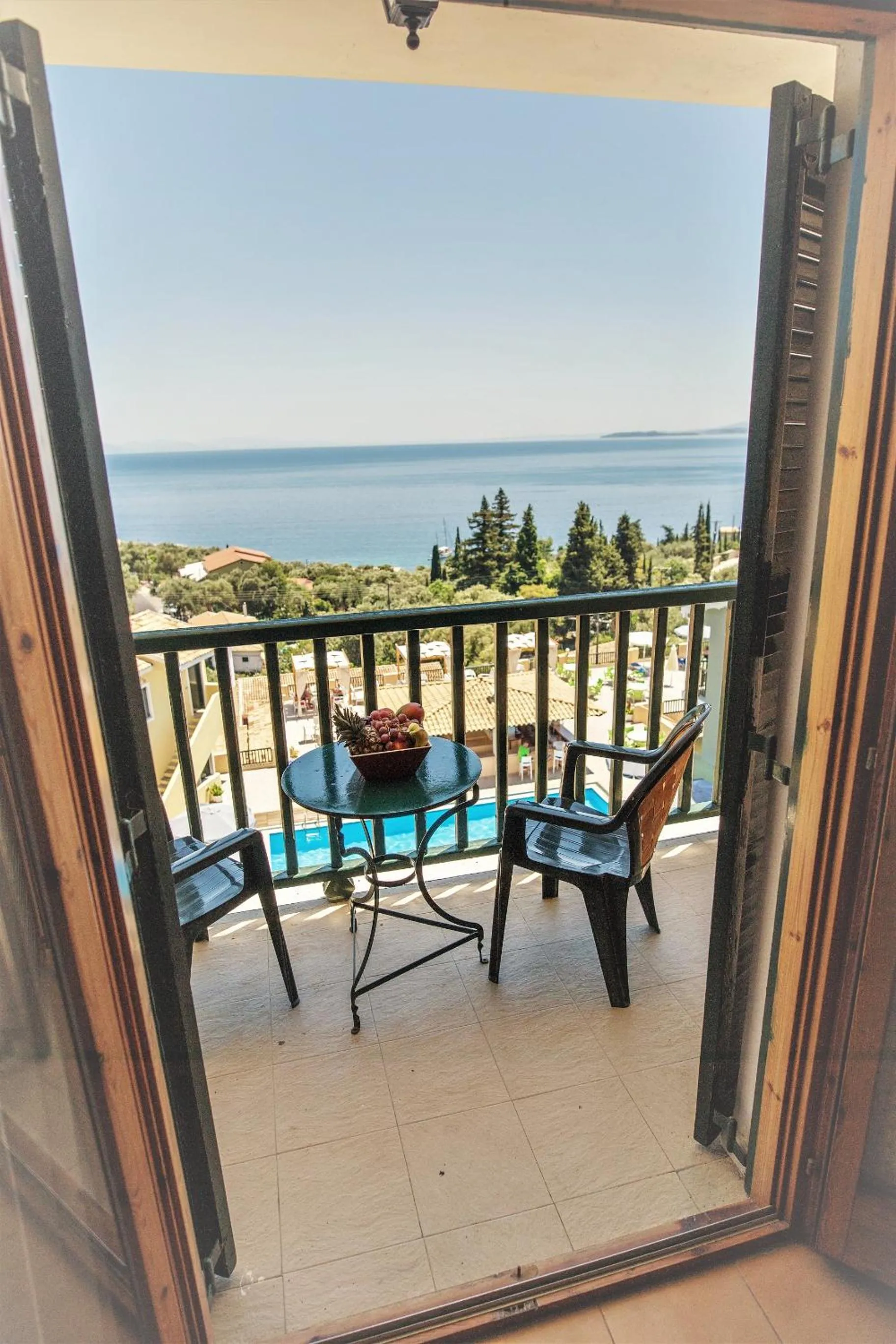 Balcony/Terrace in Corfu Aqua Nisaki