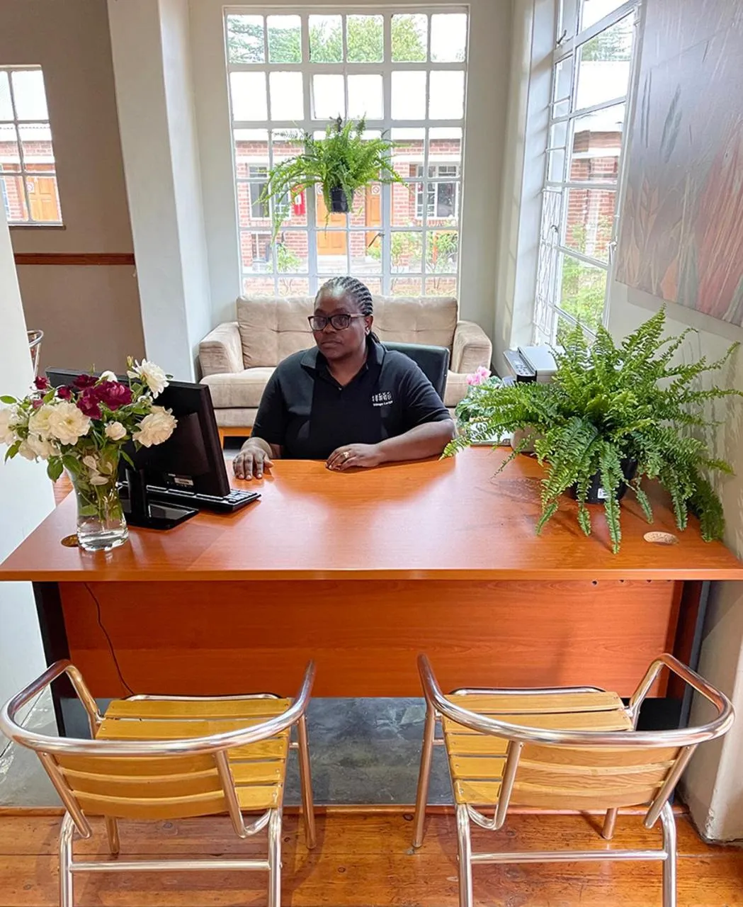 Lobby or reception in Village Lodge Harrismith