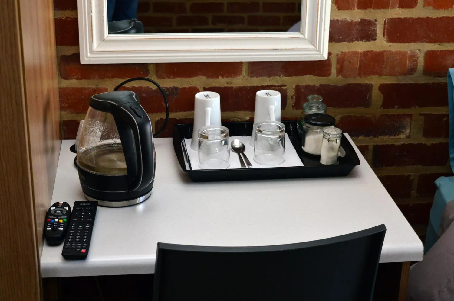 Coffee/tea facilities in Village Lodge Harrismith