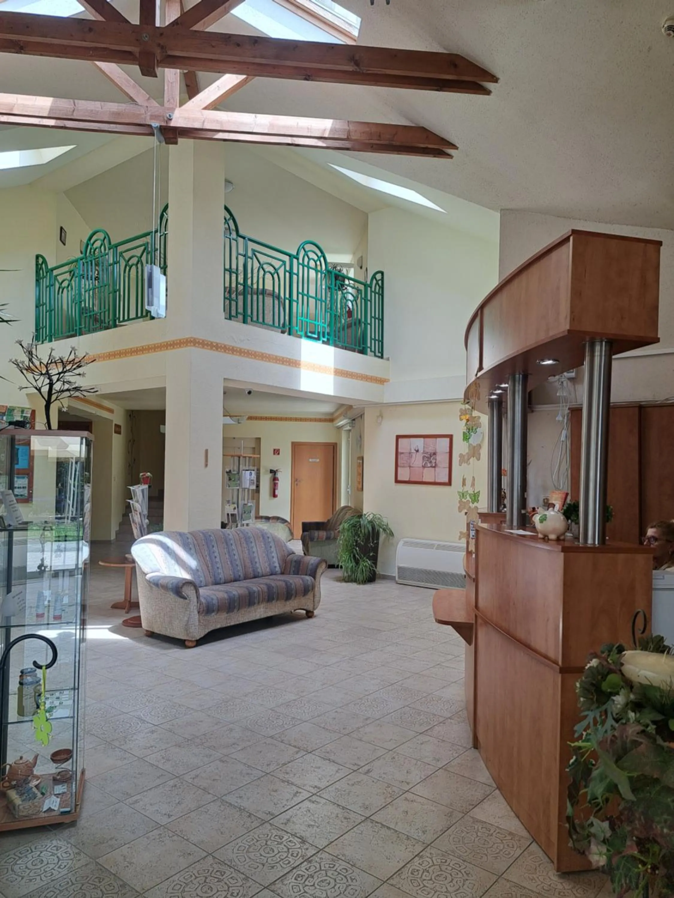 Lobby or reception in Aqua Therm Hotel