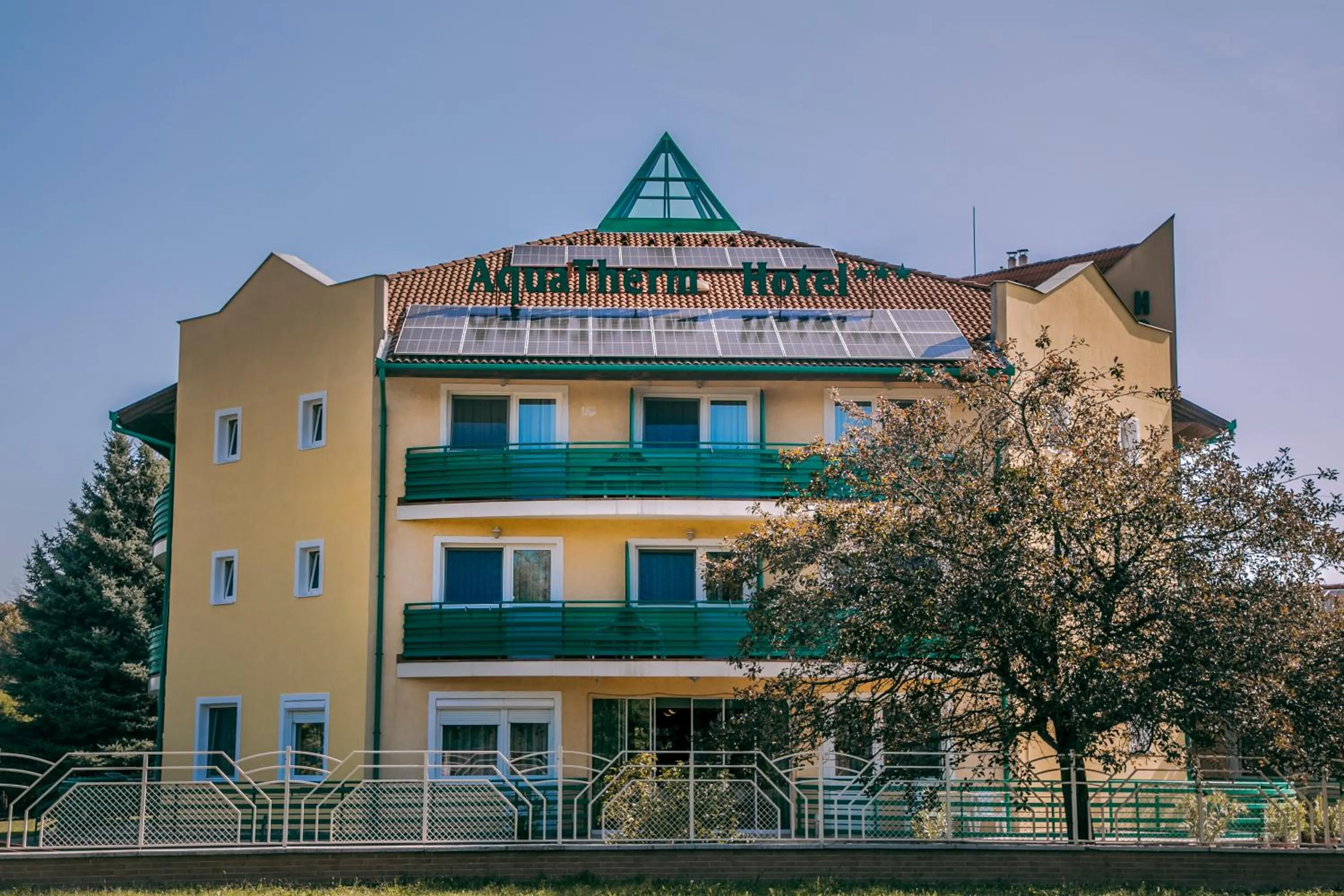 Property building in Aqua Therm Hotel