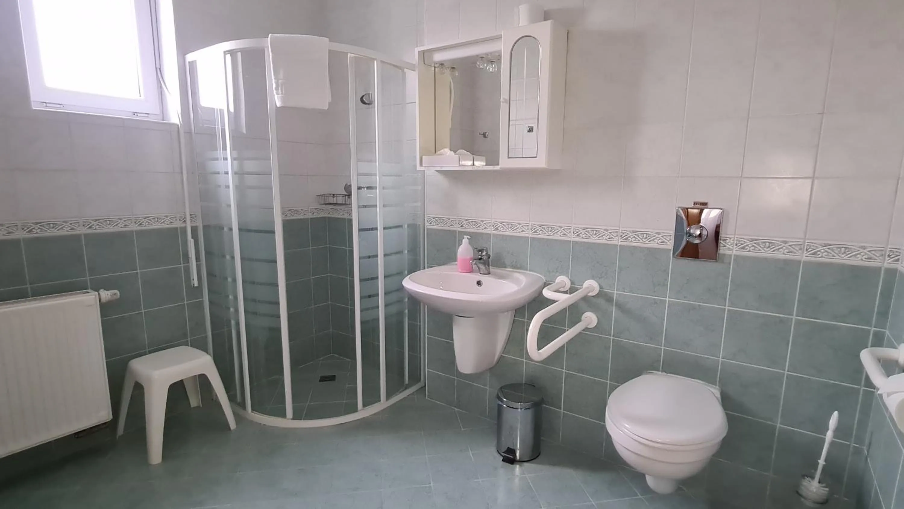 Shower in Aqua Therm Hotel