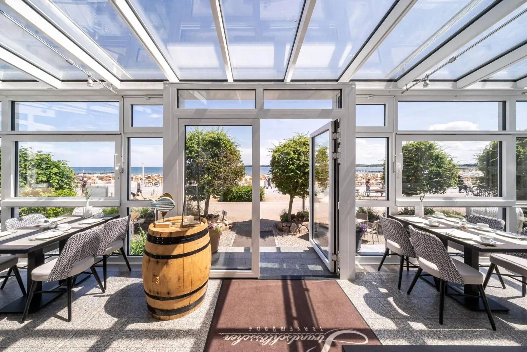 Breakfast in Hotel Strandschlösschen Breakfast in Hotel Strandschlösschen