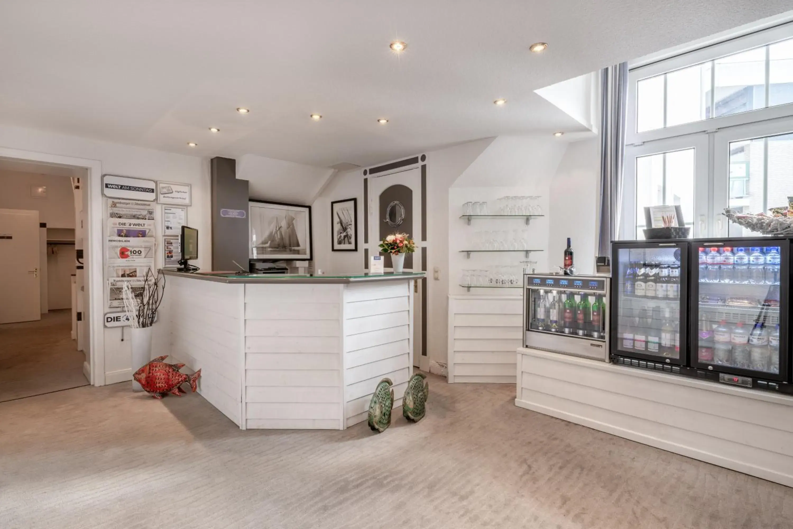 Property building in Hotel Strandschlösschen Property building in Hotel Strandschlösschen