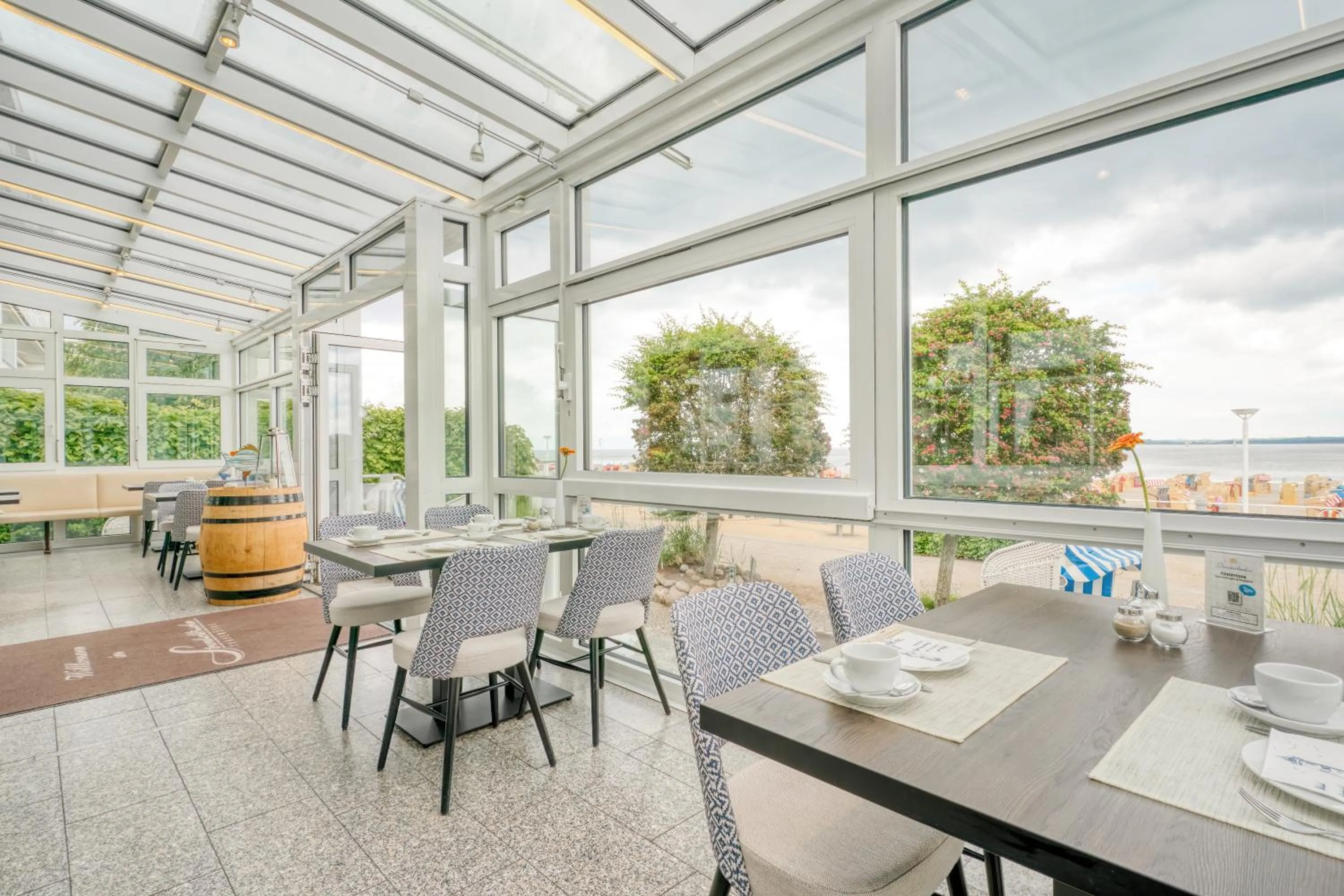 Breakfast in Hotel Strandschlösschen