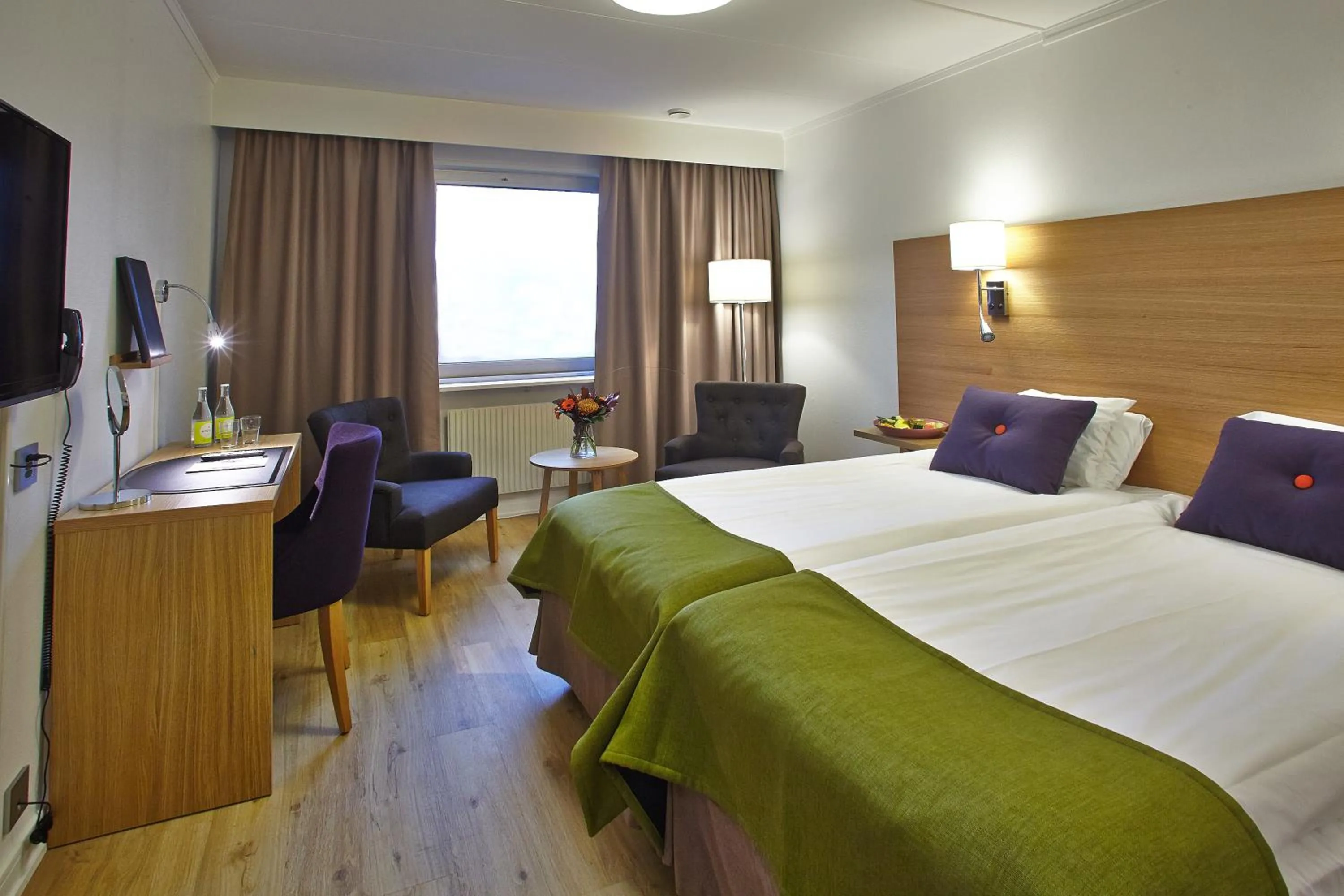 Bed in Hotell Högland