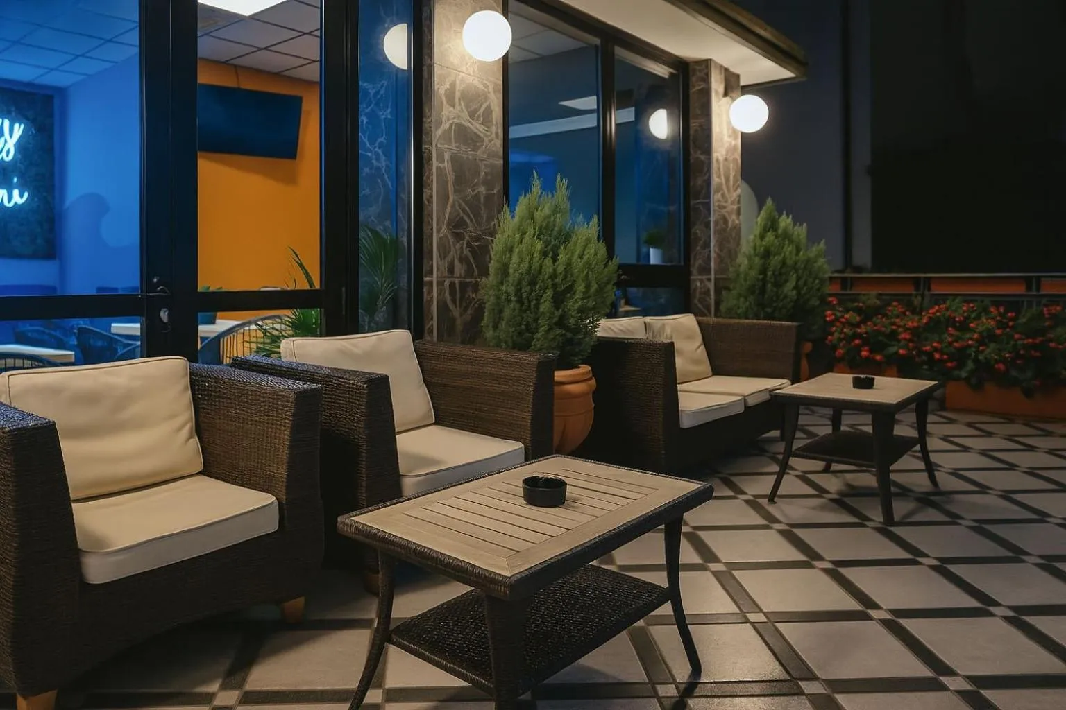 Balcony/Terrace in Hotel Aldebaran