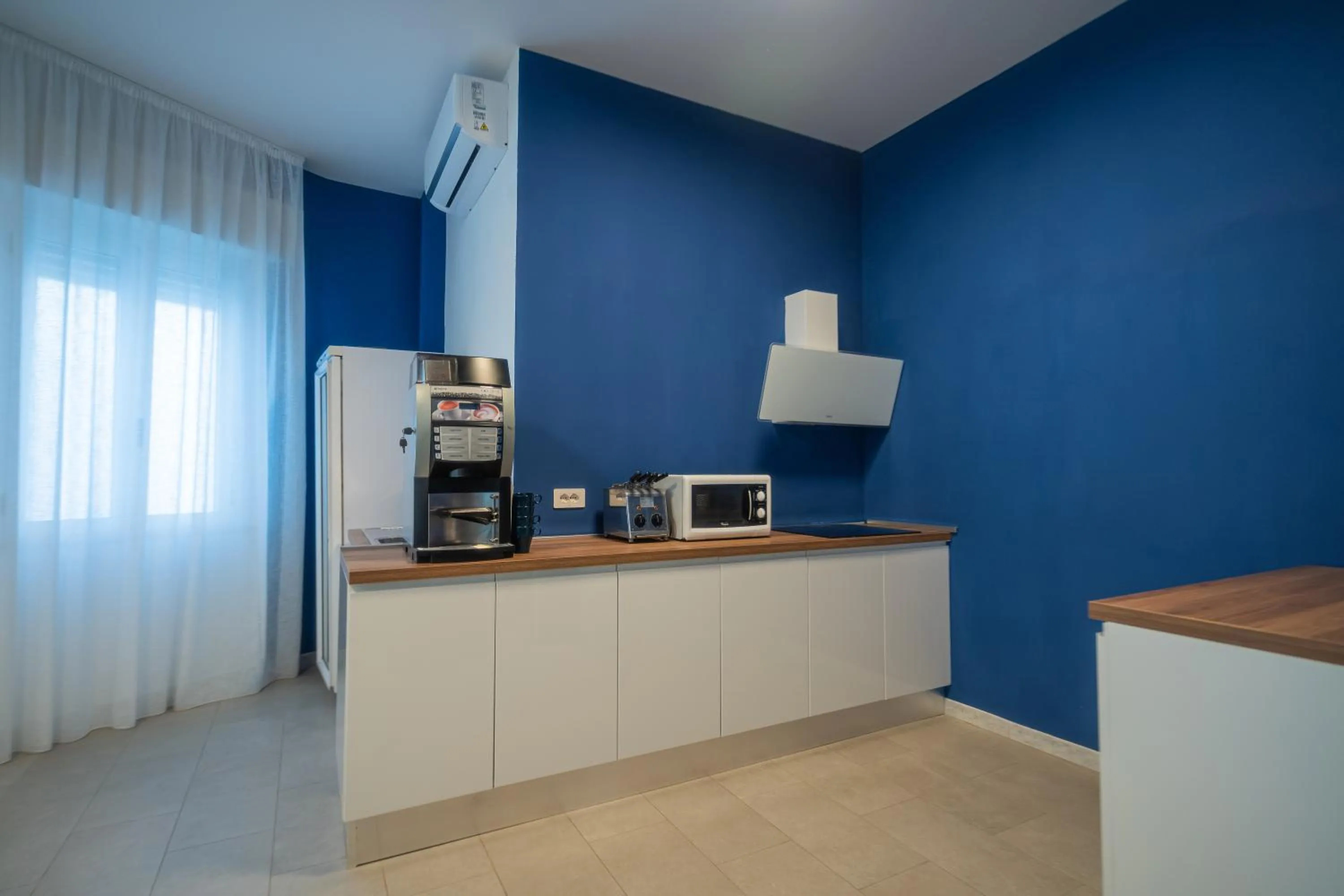 Kitchen or kitchenette in Hotel Aldebaran