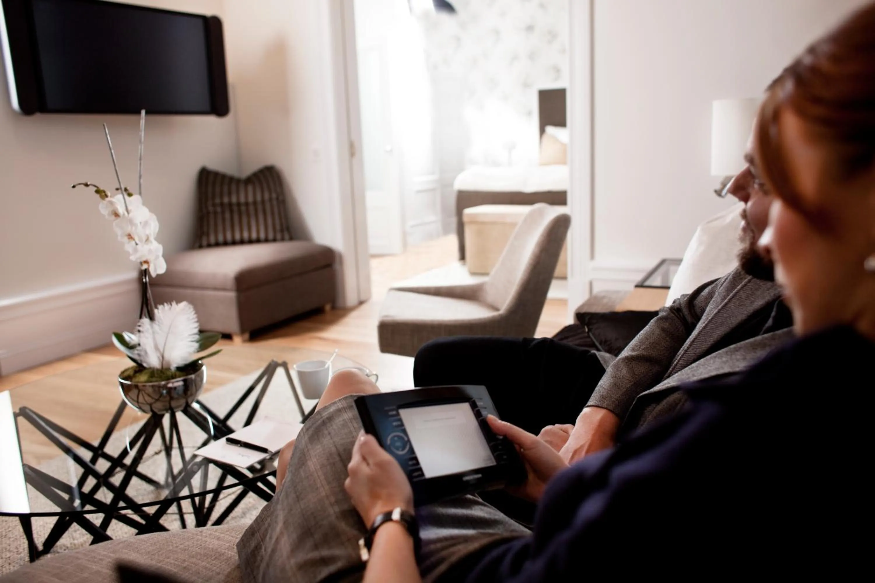 People in Hotel Villa Anna