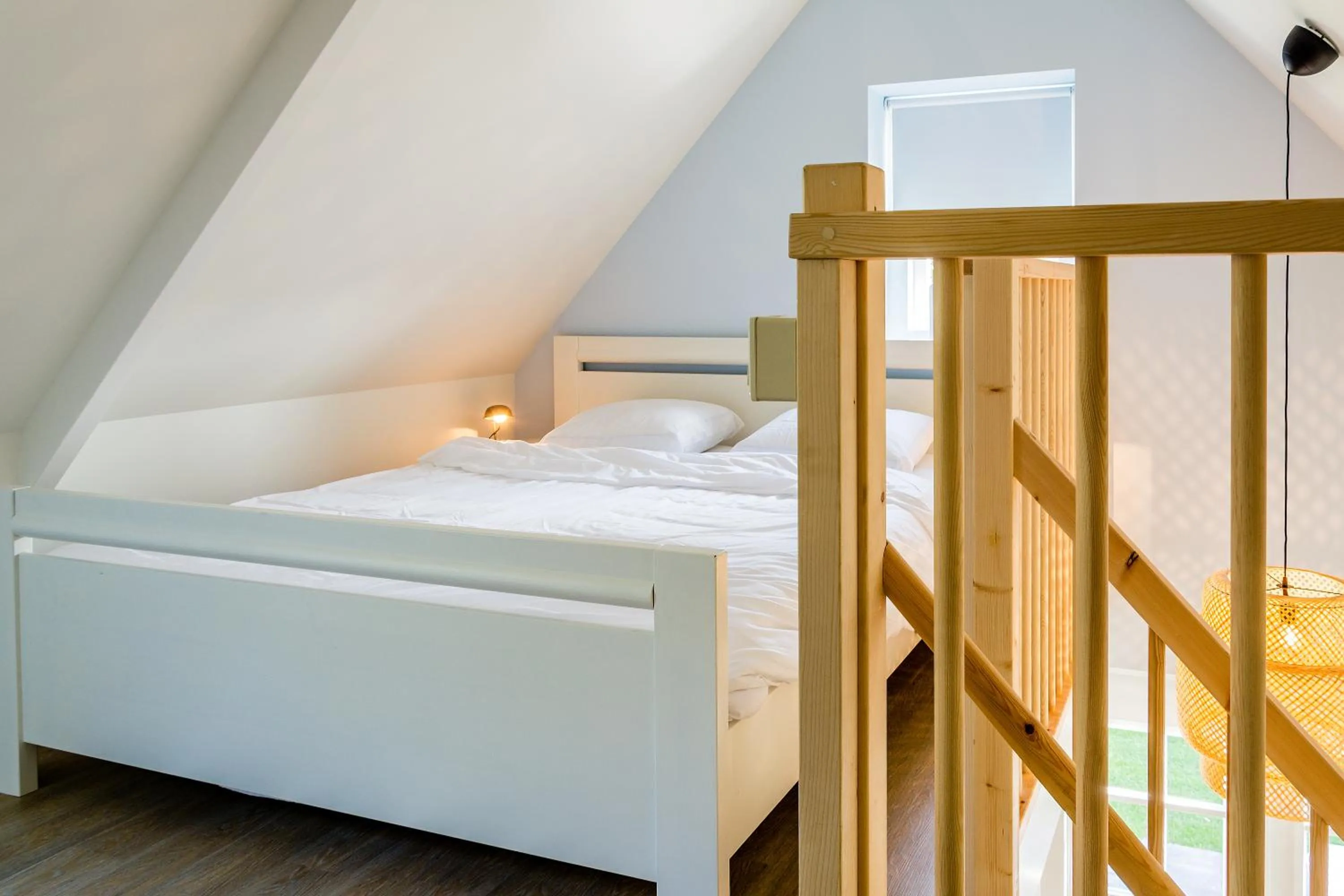 Bedroom, Bed in Slapen aan de Bosweg