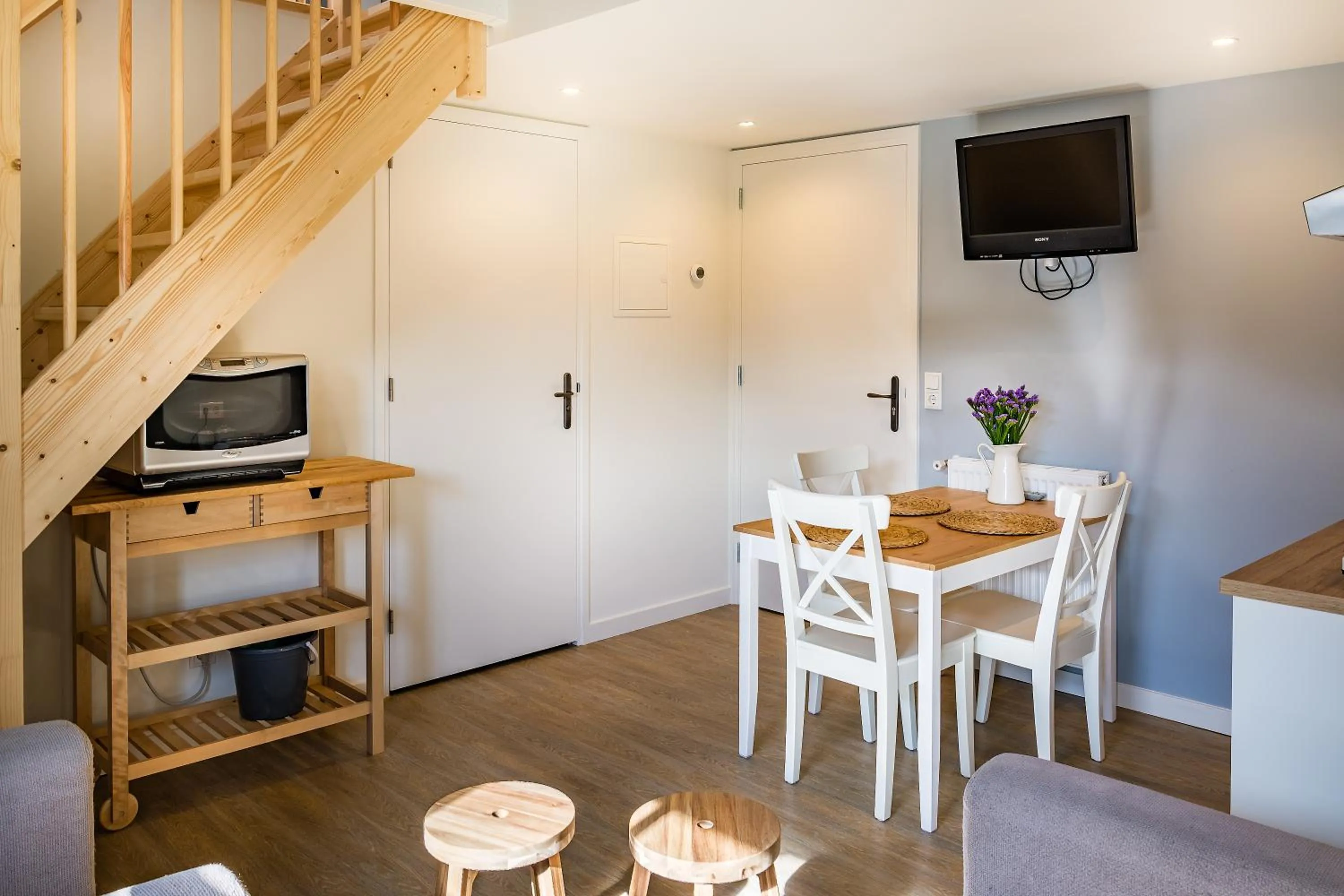 Living room in Slapen aan de Bosweg