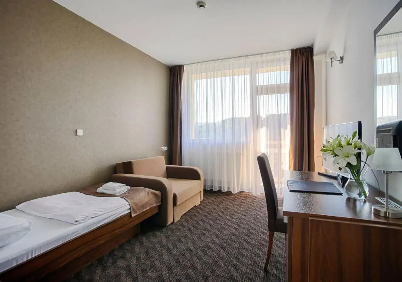 Single Room with free access to the pool in Hotel Magnólia Single Room with free access to the pool in Hotel Magnólia