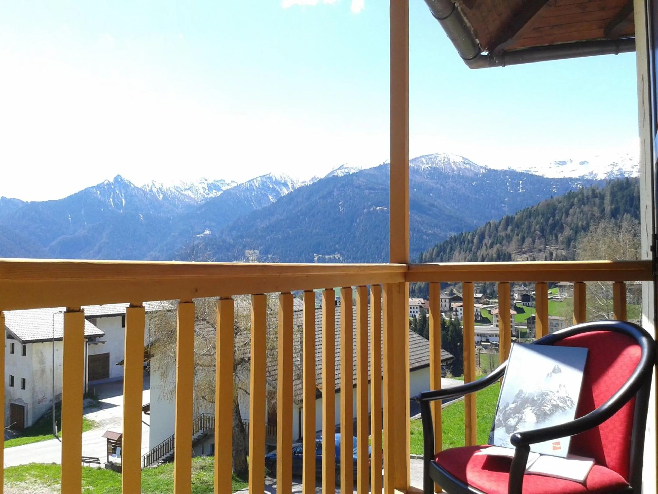 Balcony/Terrace in Hotel Serenella