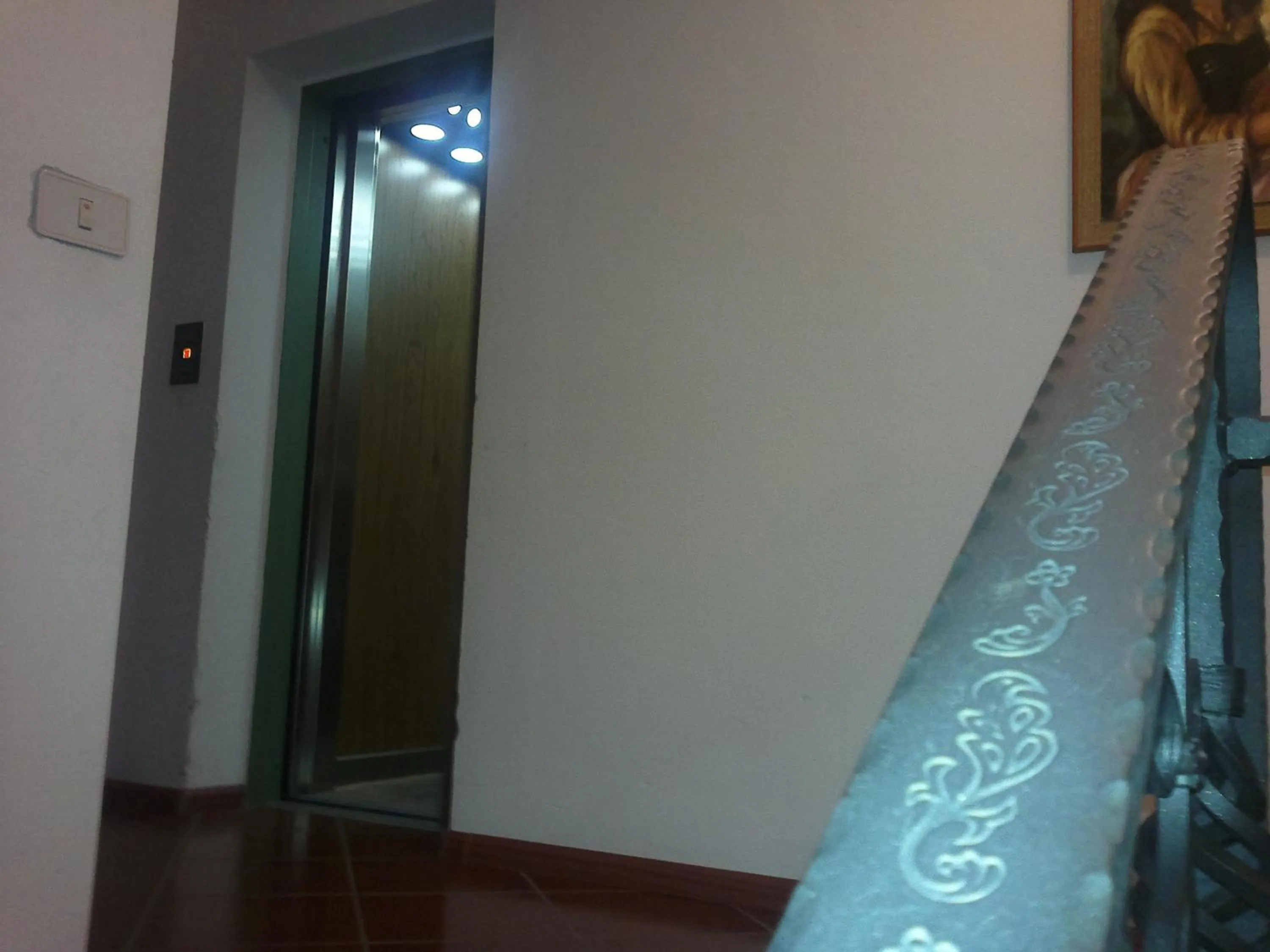 Decorative detail in Hotel Serenella