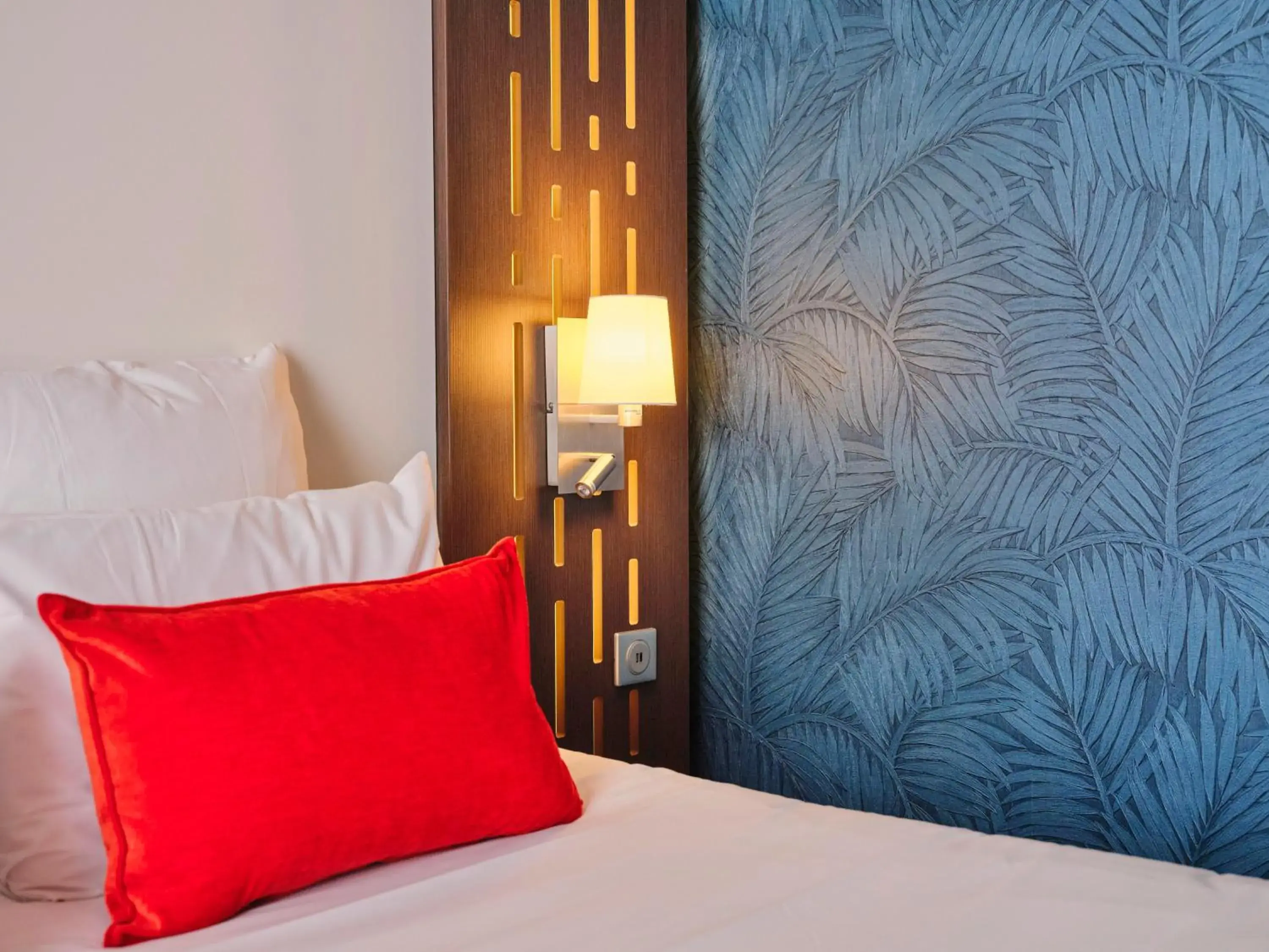 Bed in Mercure Chartres Centre Cathedrale Bed in Mercure Chartres Centre Cathedrale