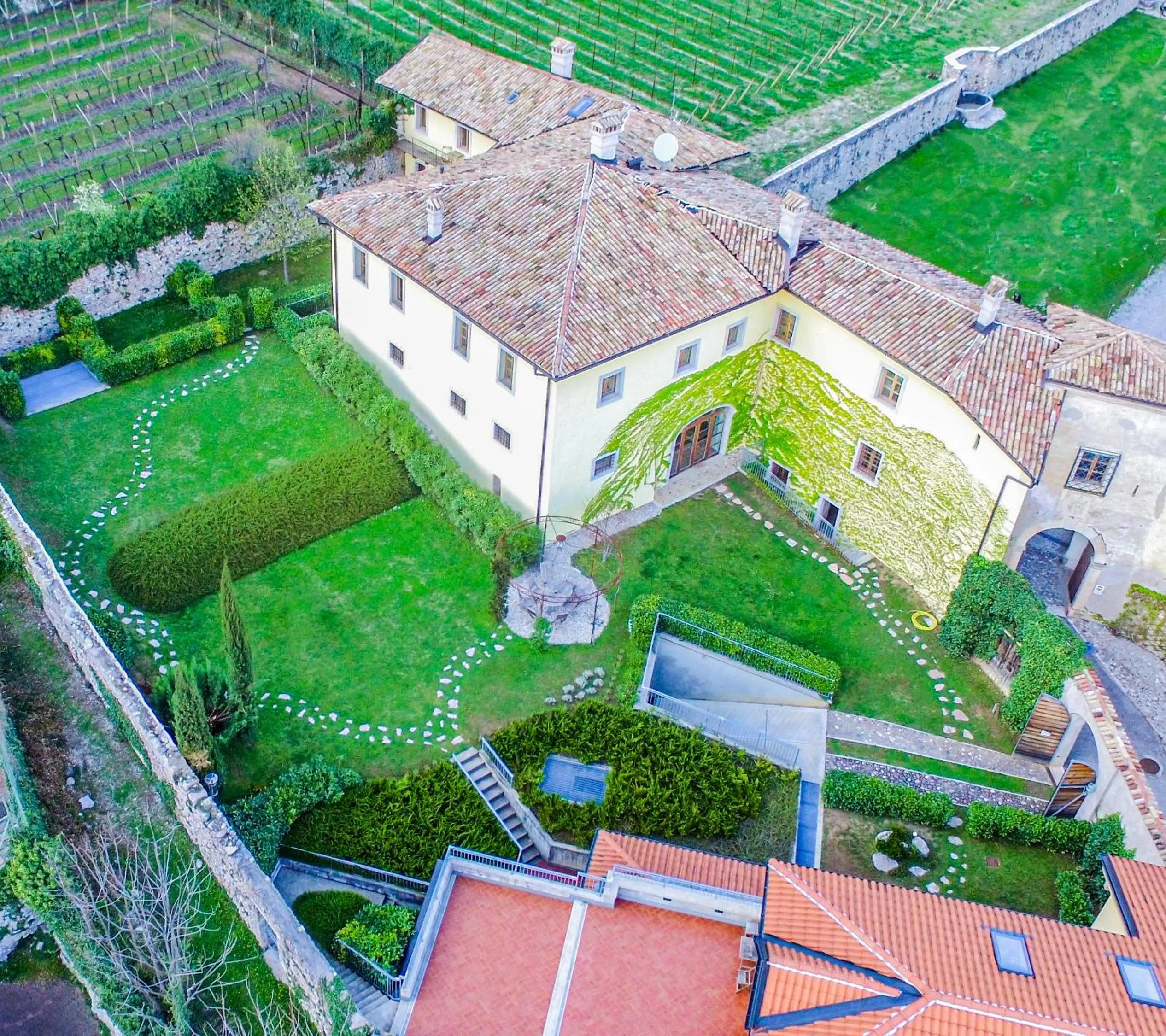 Bird's eye view in Relais Palazzo Lodron