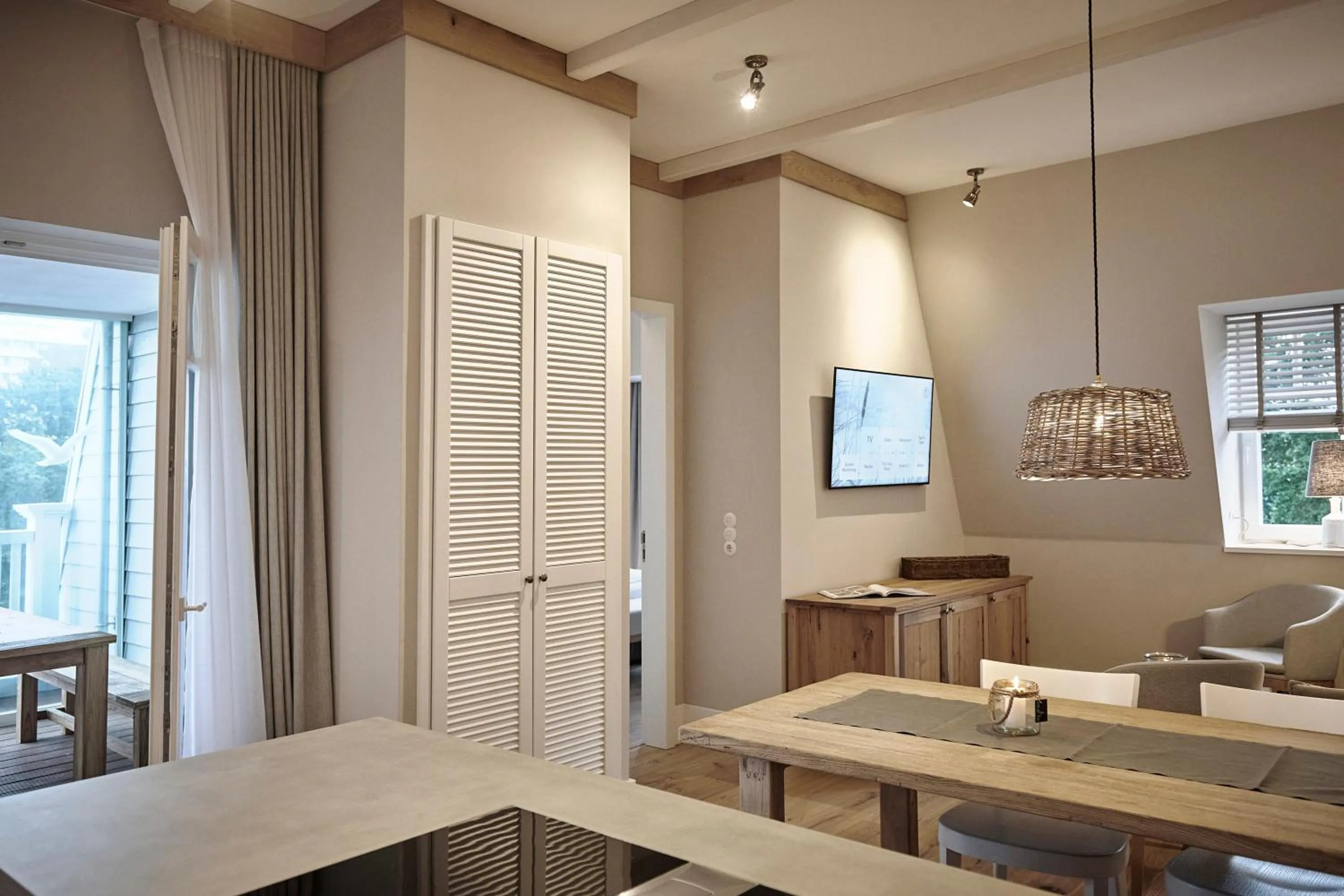 TV and multimedia in The Cozy Hotel & Lofts Timmendorfer Strand