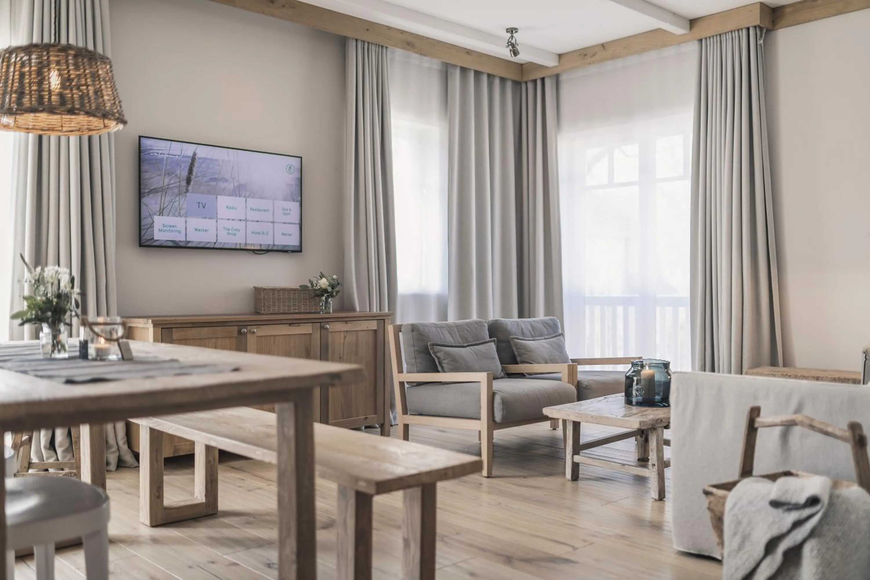 Living room in The Cozy Hotel & Lofts Timmendorfer Strand