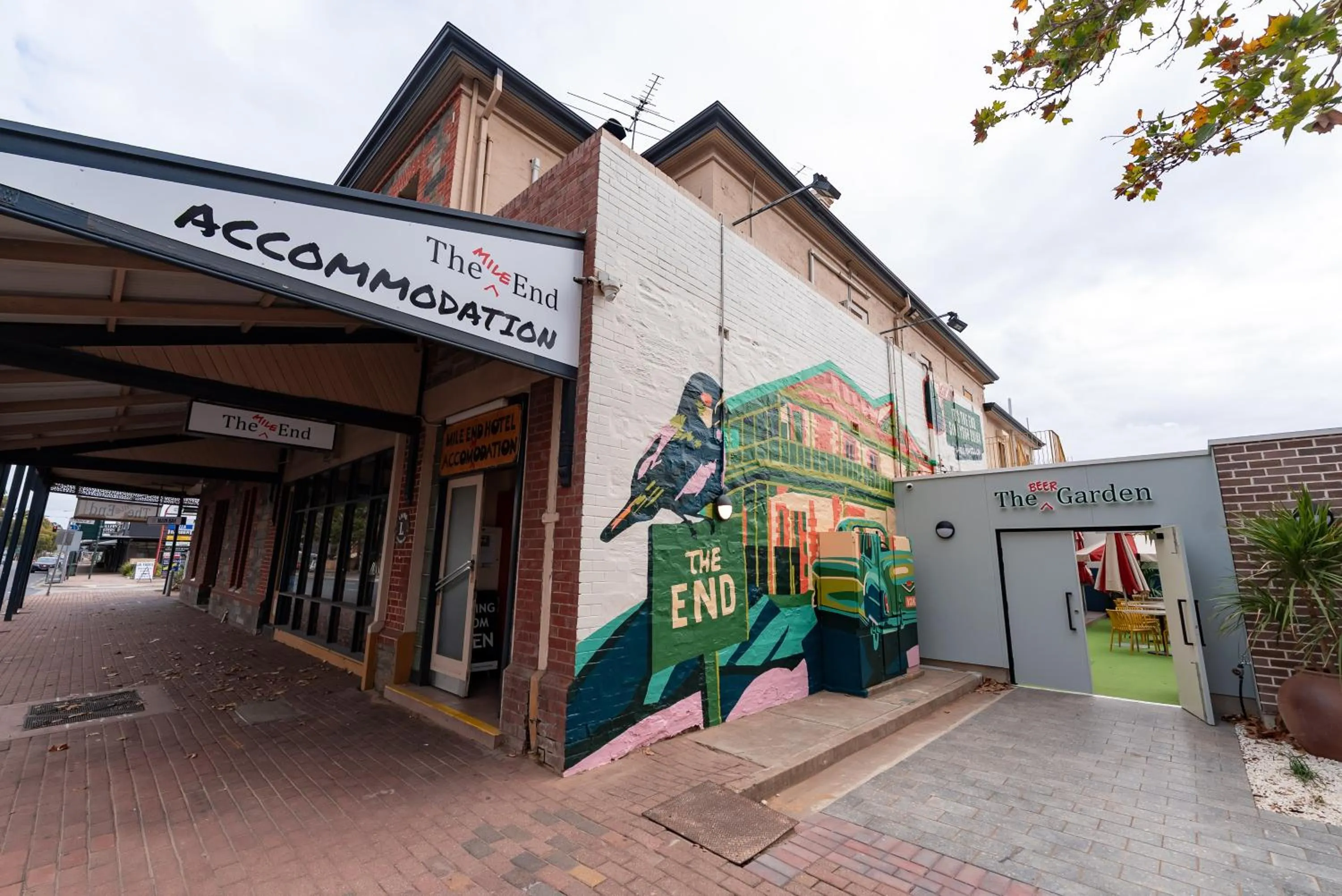 Property building in The Mile End Hotel