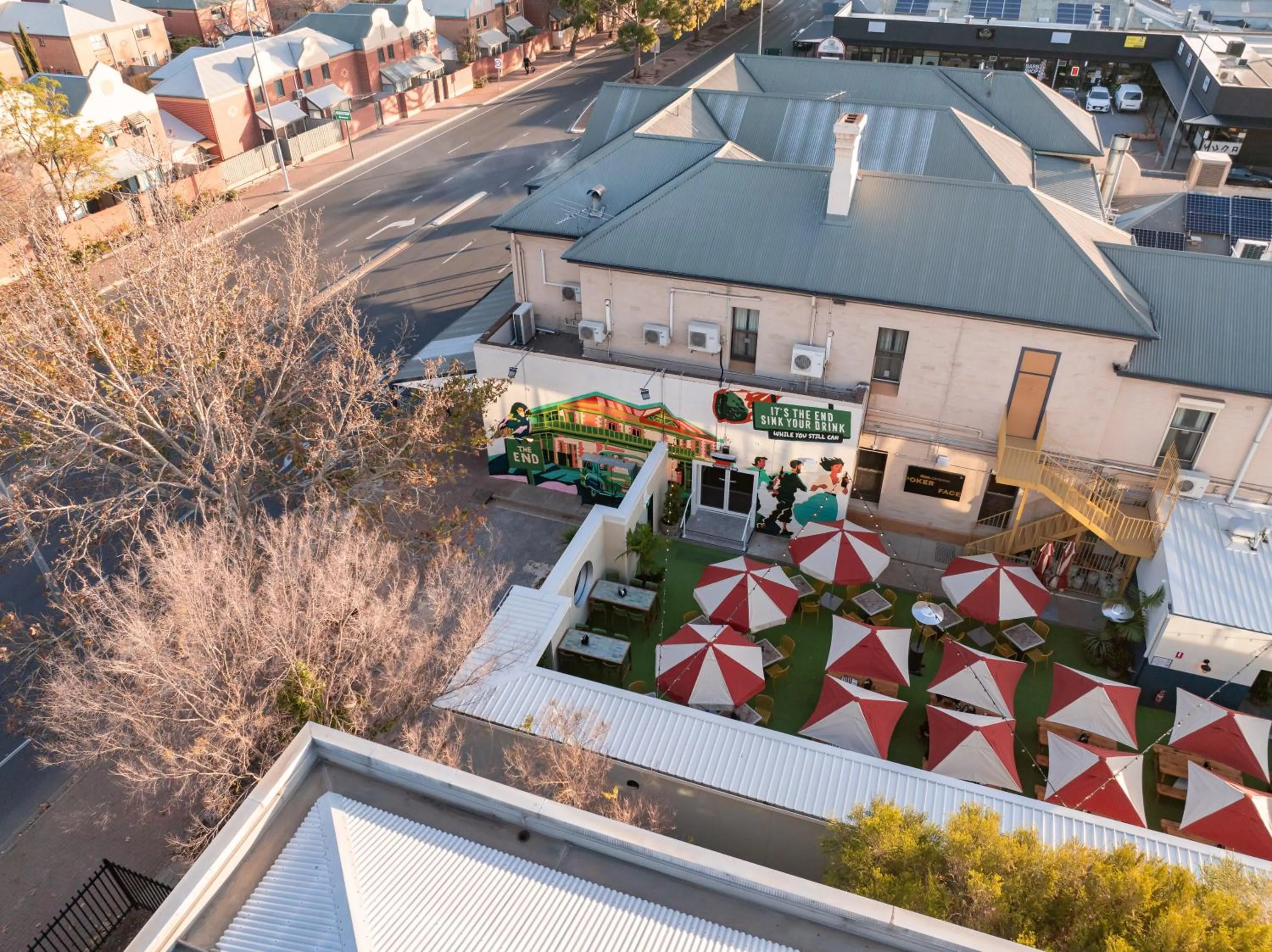 Property building in The Mile End Hotel