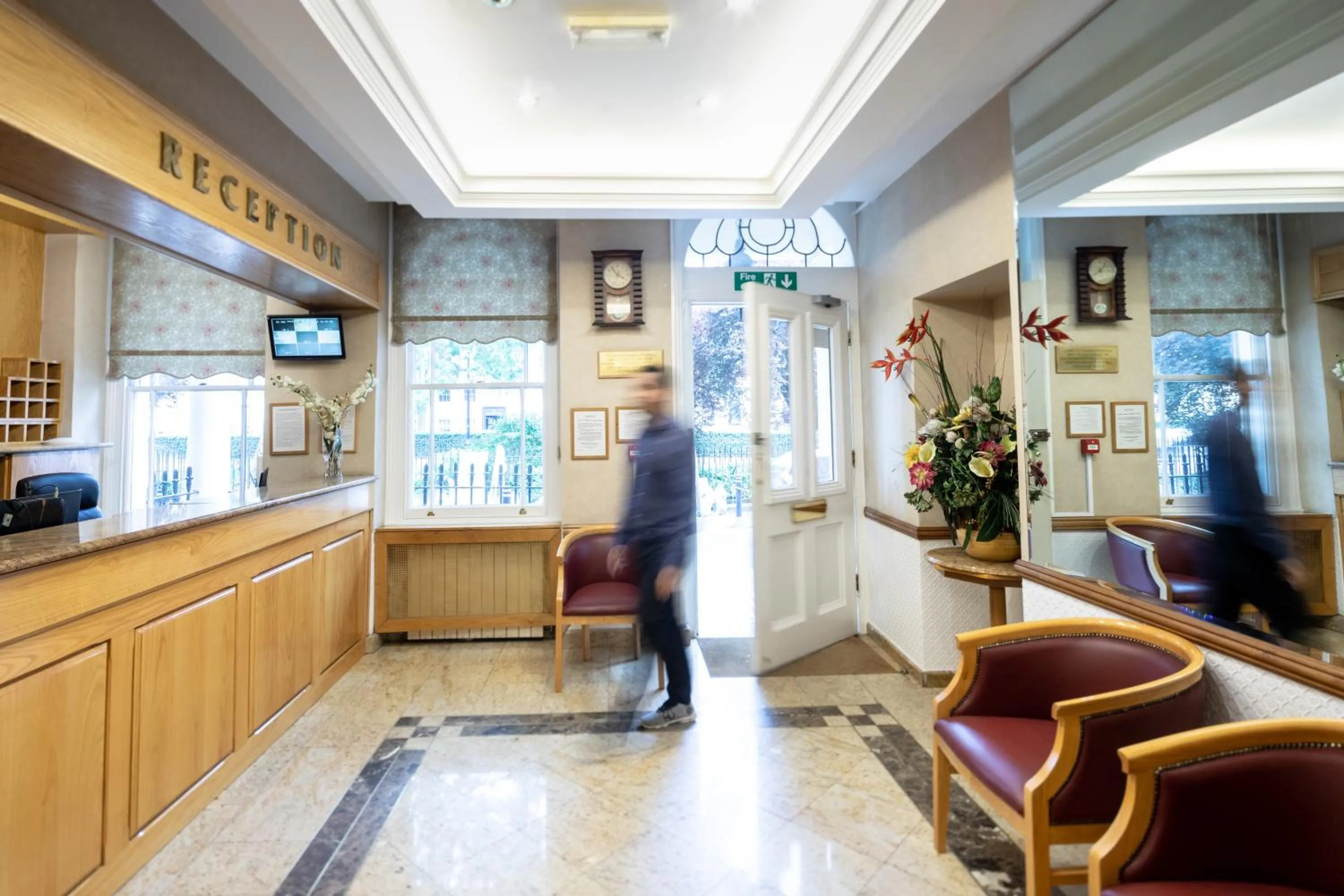 Lobby or reception in The Nayland Hotel