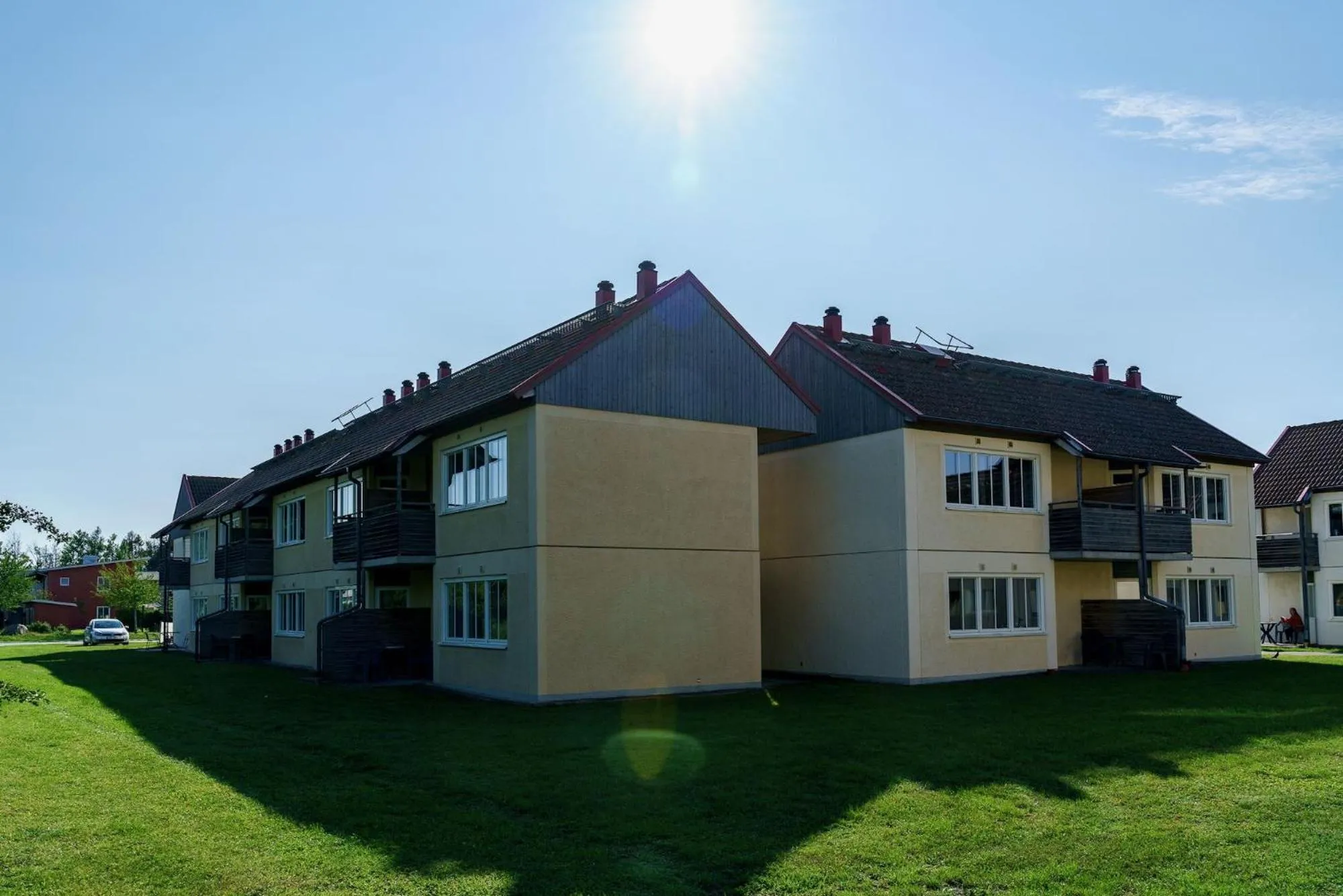 Property building in Volontärgatan - Visby Lägenhetshotell