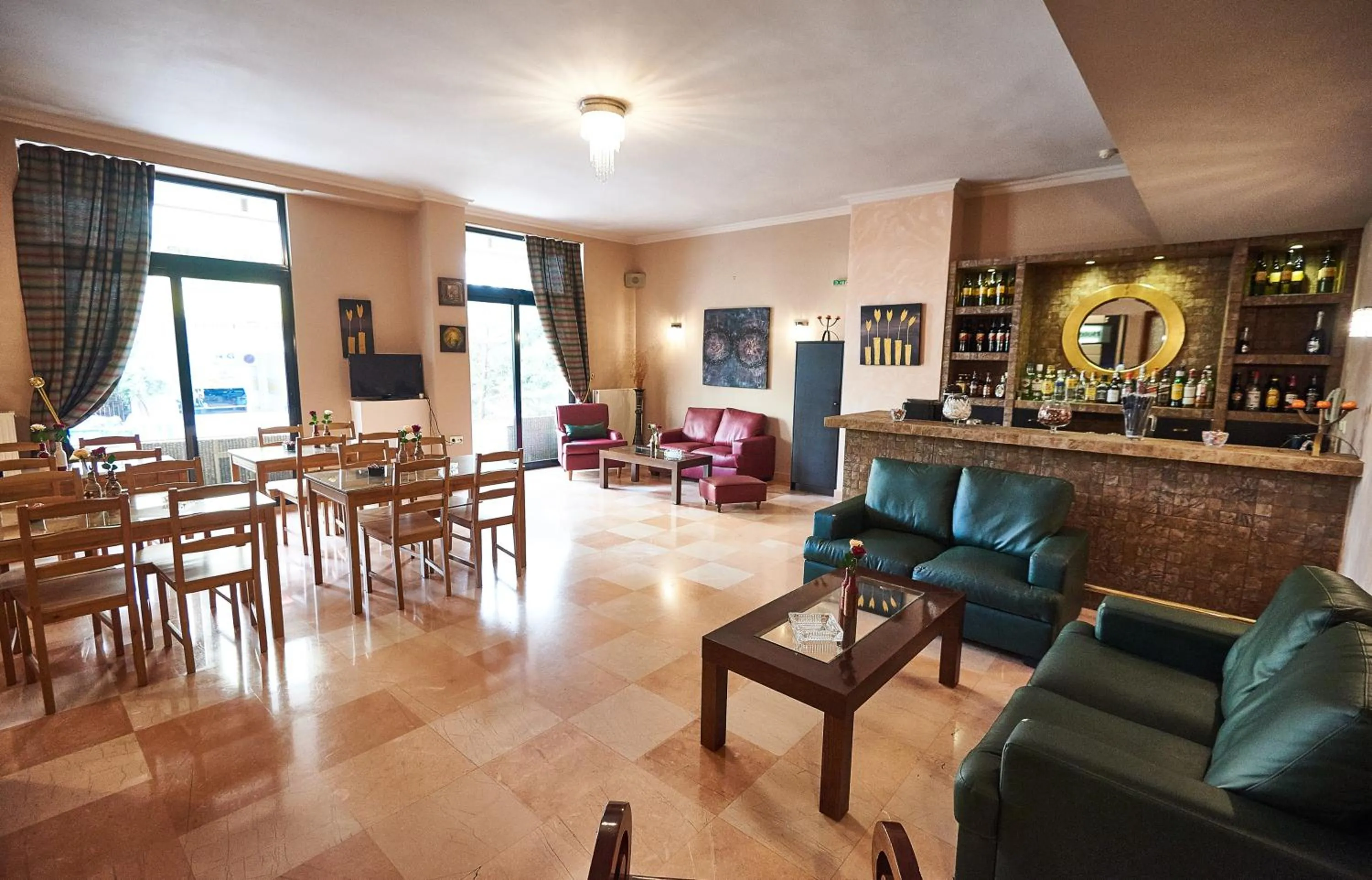 Lobby or reception in Atlantic Hotel