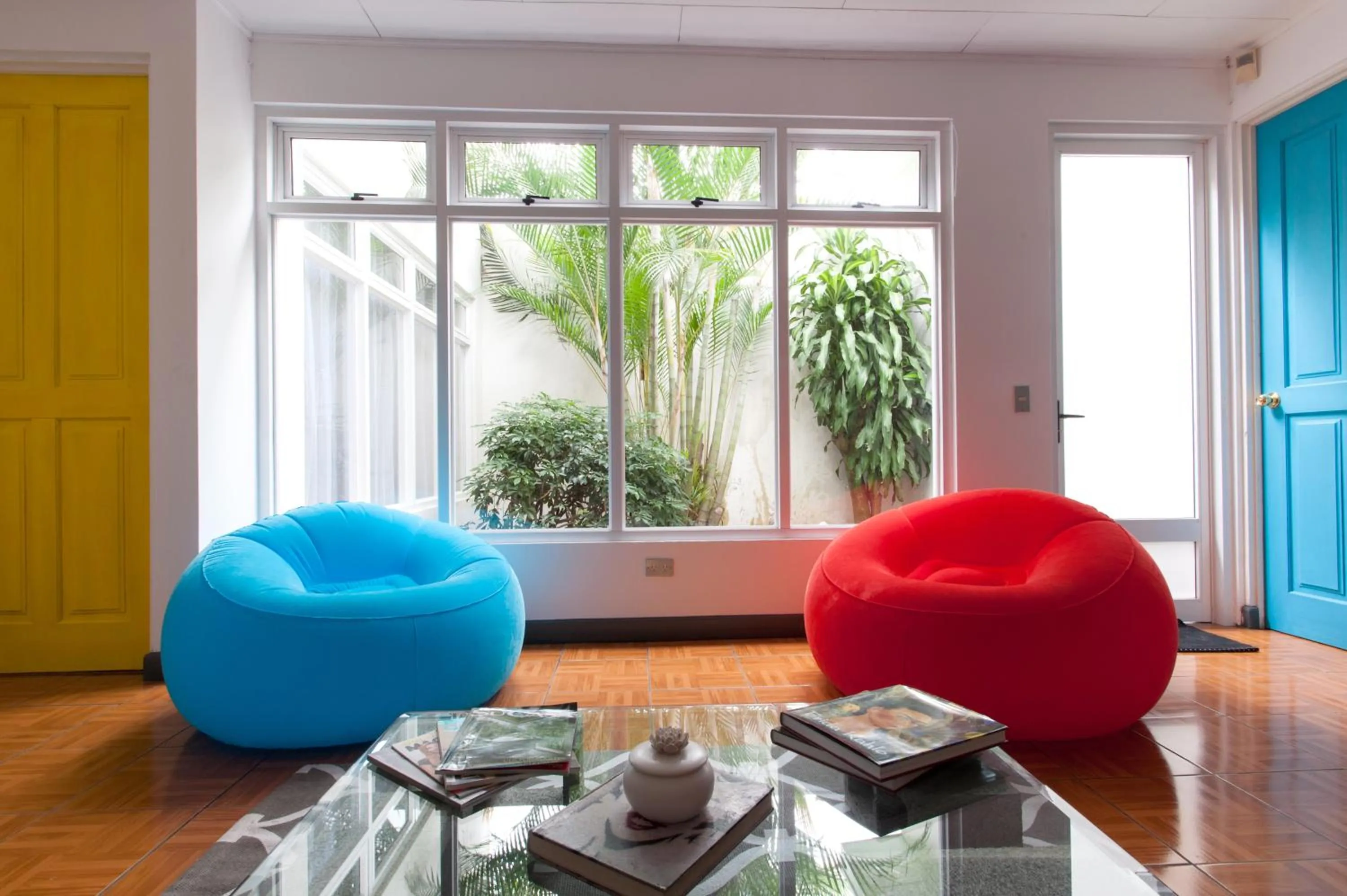 Patio in Capital Hostel de Ciudad