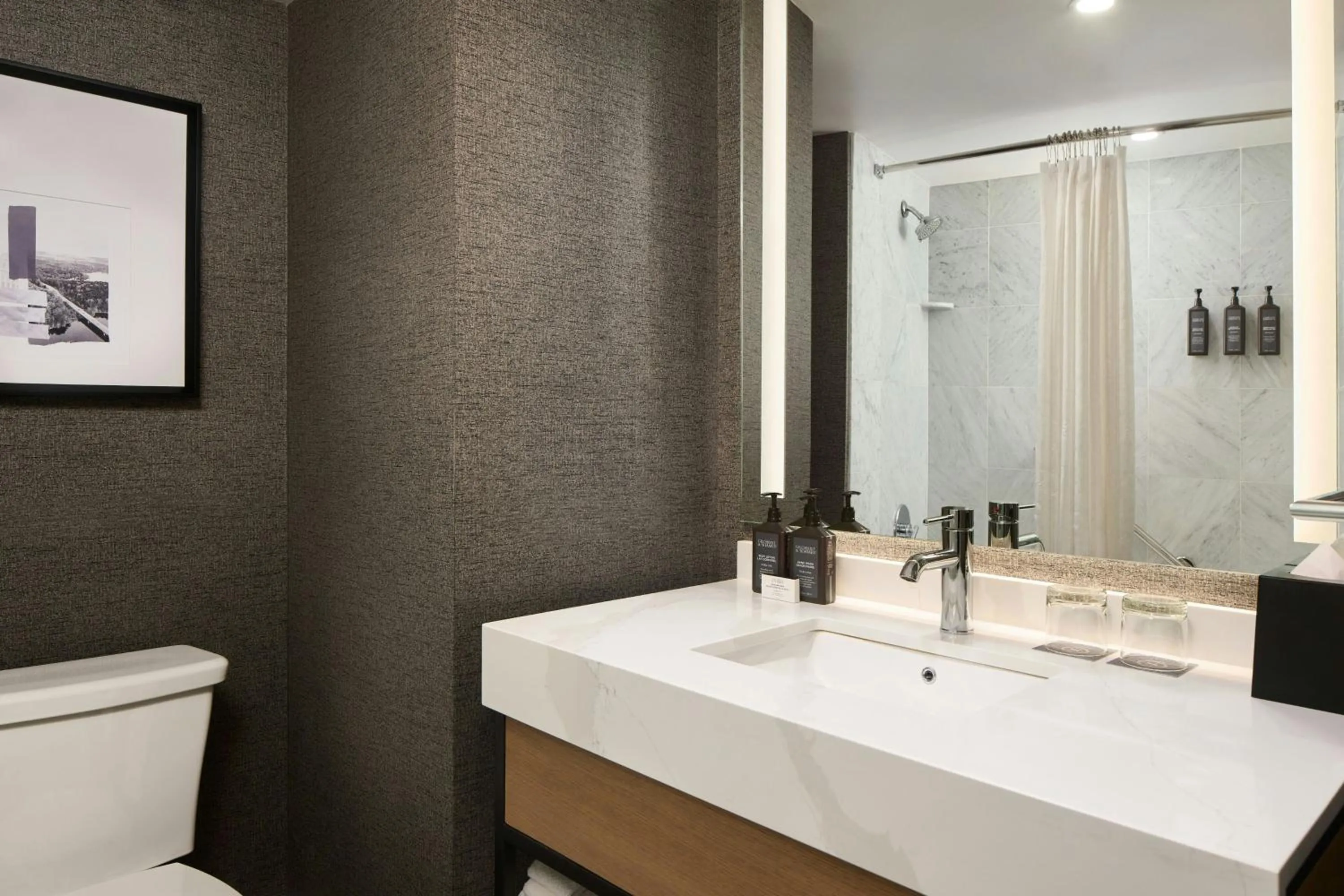 Bathroom in Sheraton Baltimore North