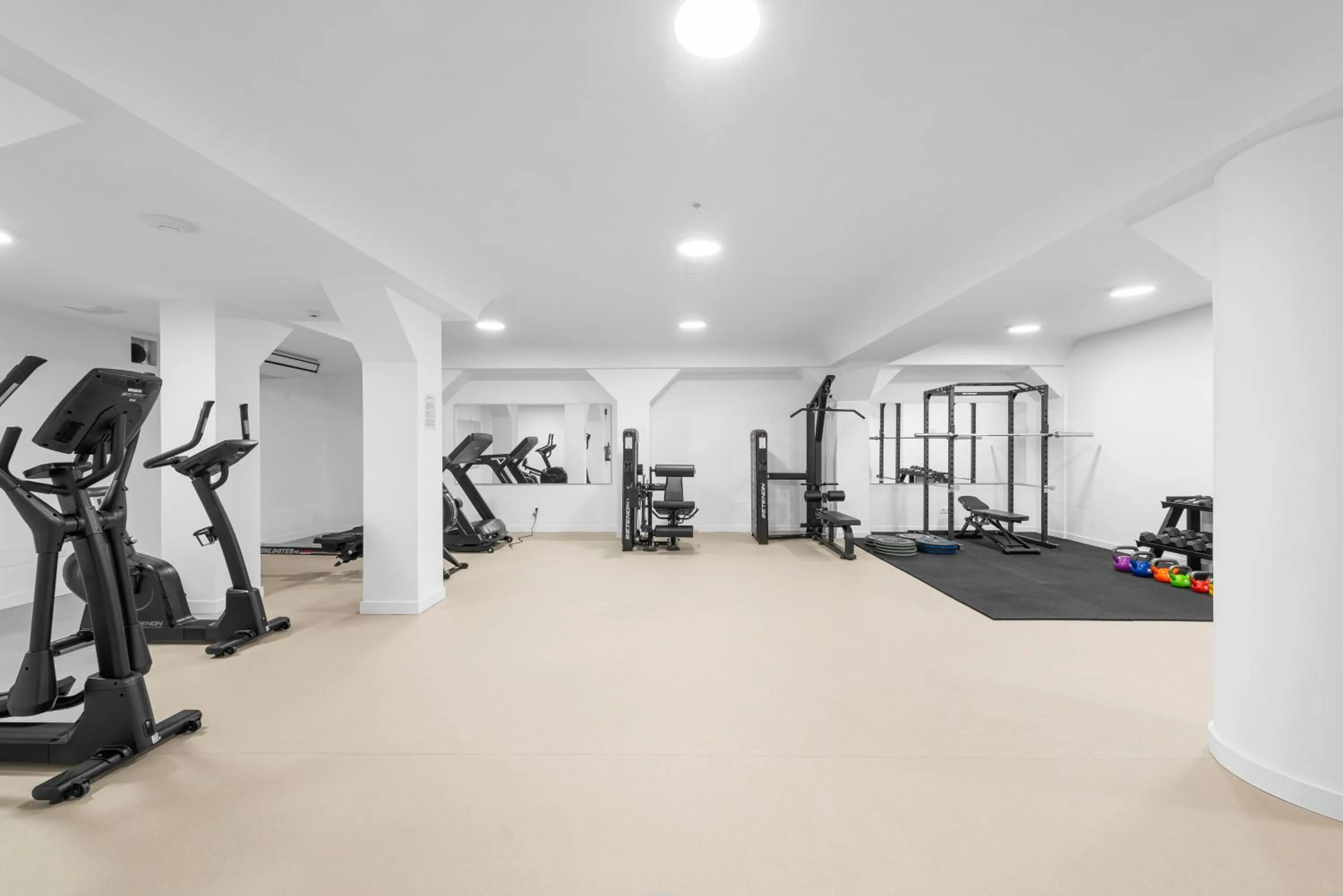 Fitness centre/facilities in Hotel Vista Park