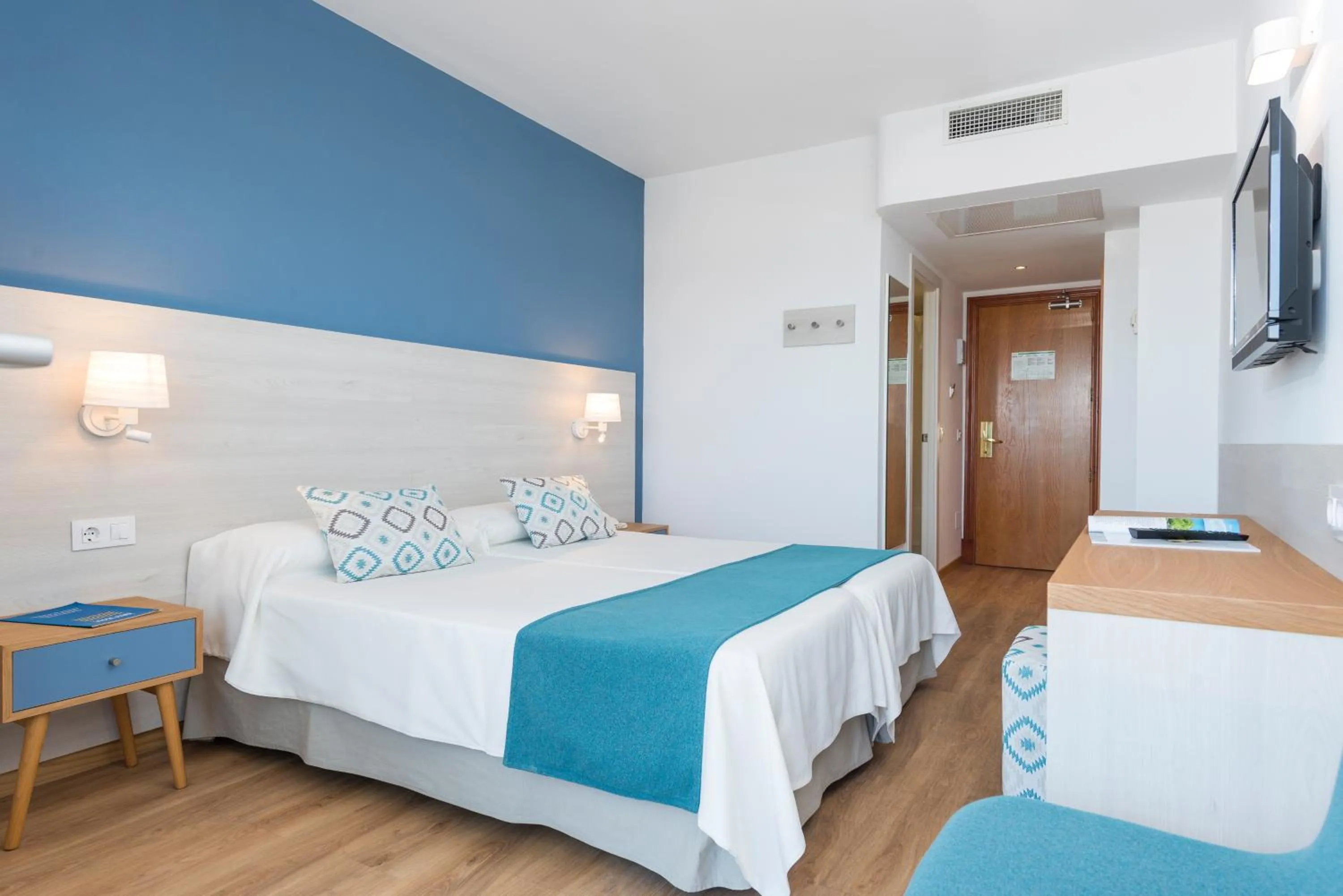 Decorative detail, Bed in Hotel Vista Park