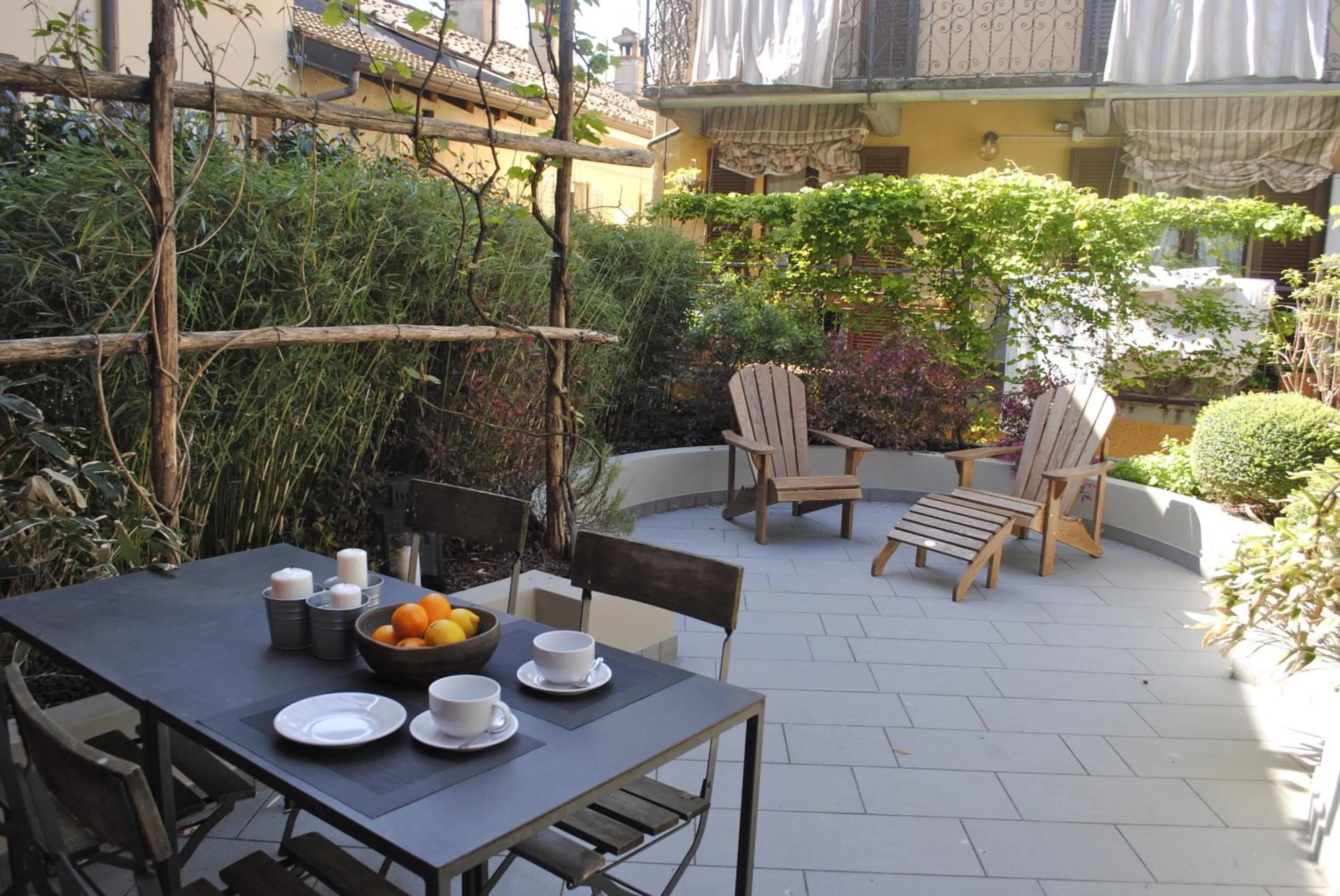 Balcony/Terrace in Nenè-Il Vicolo Apartments and Rooms