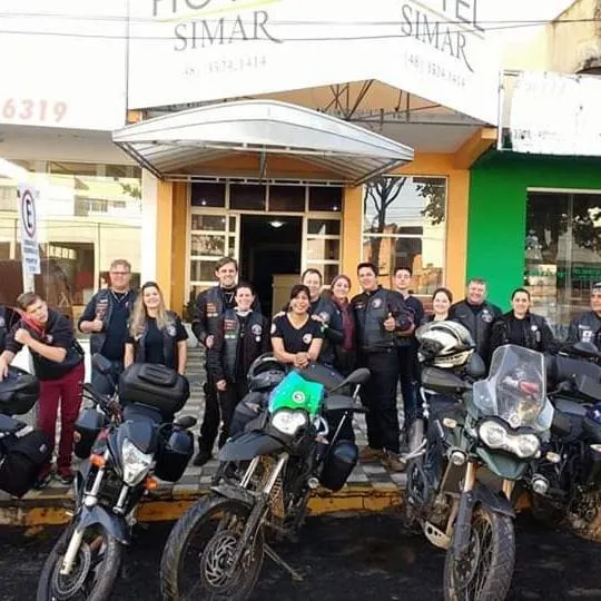 group of guests in Simar Hotel