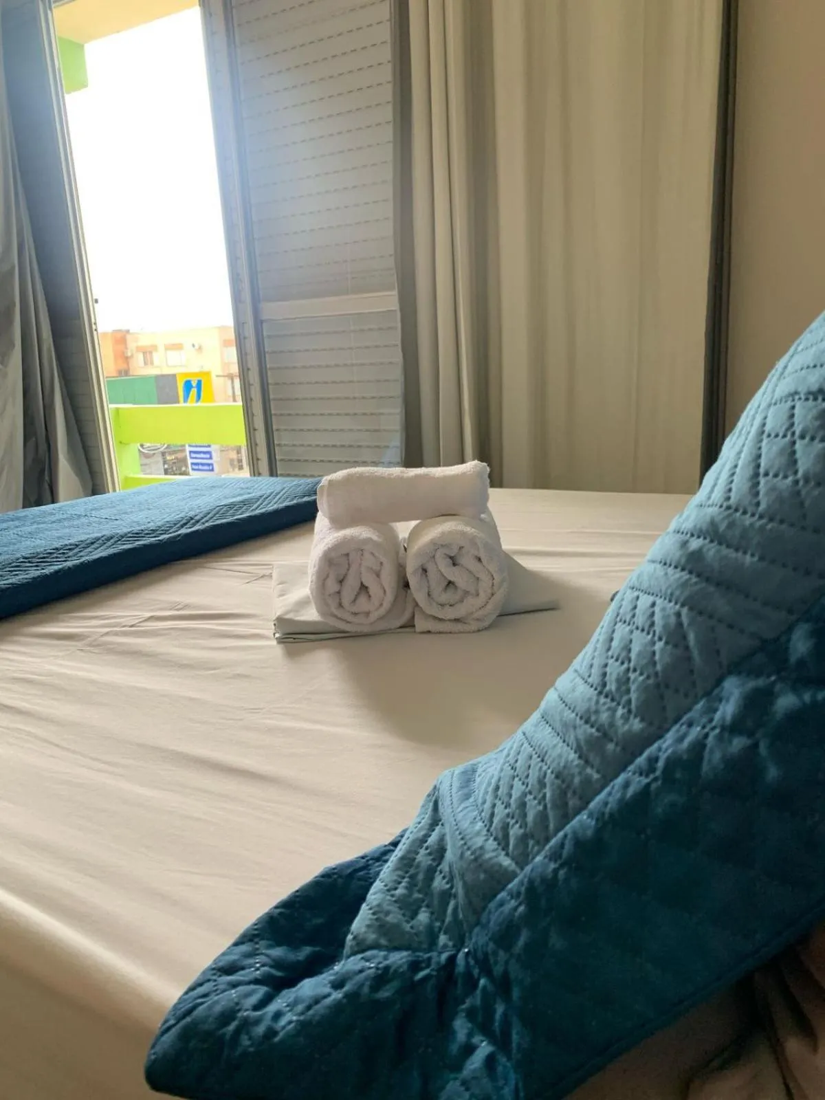 Bed in Simar Hotel