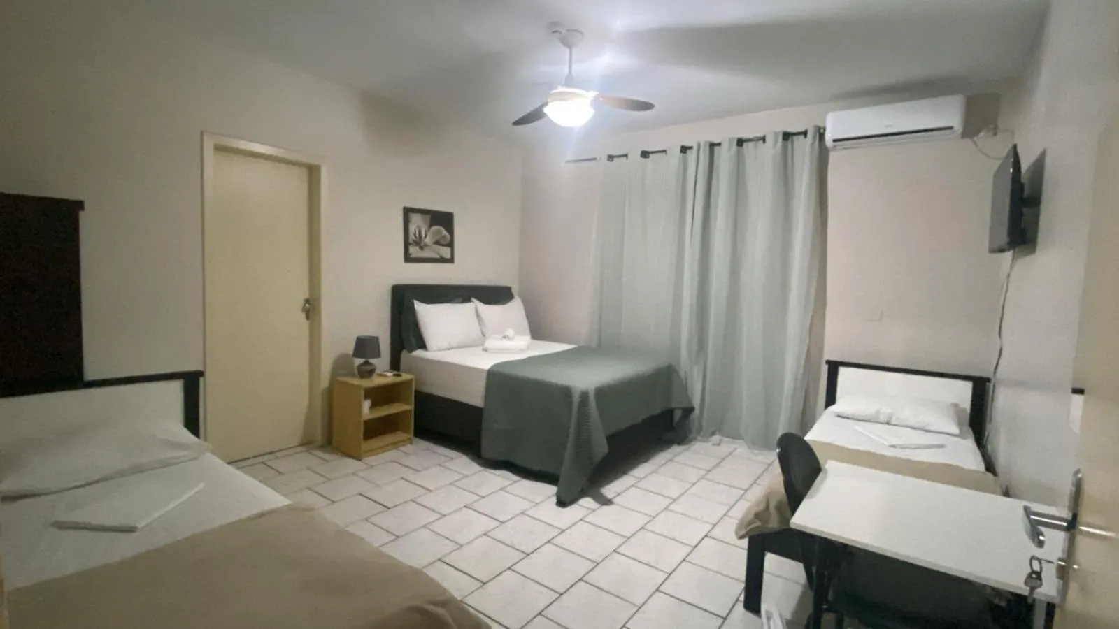 Bed in Simar Hotel