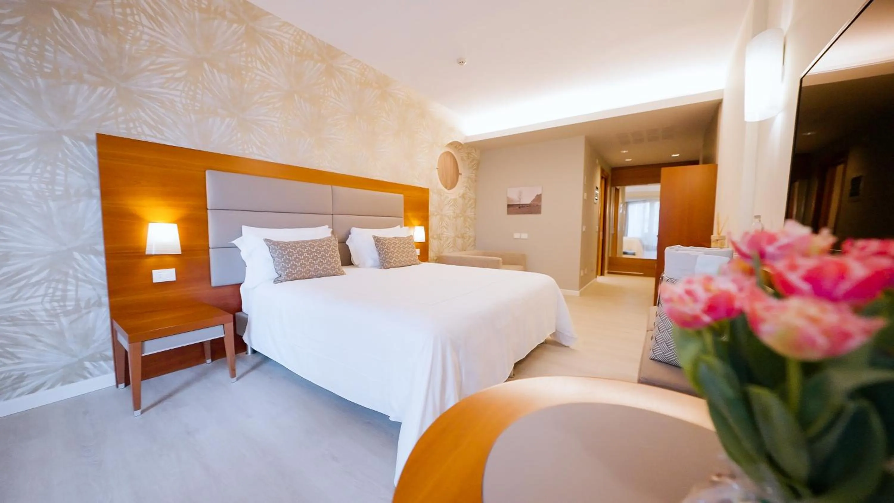 Bedroom, Bed in Hotel Corte Valier