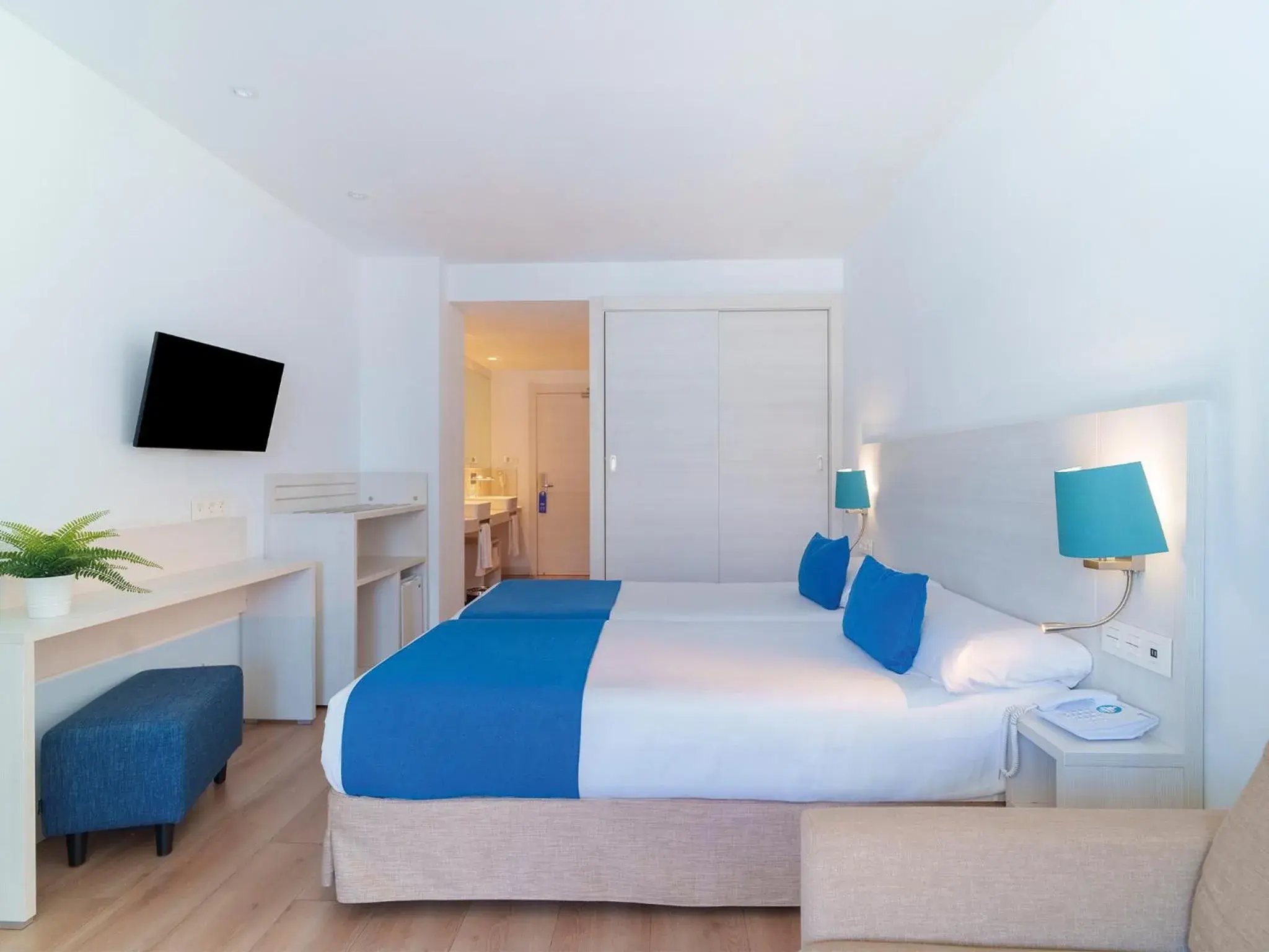 Bed in Spirit Hotel Benalmadena Beach Bed in Spirit Hotel Benalmadena Beach