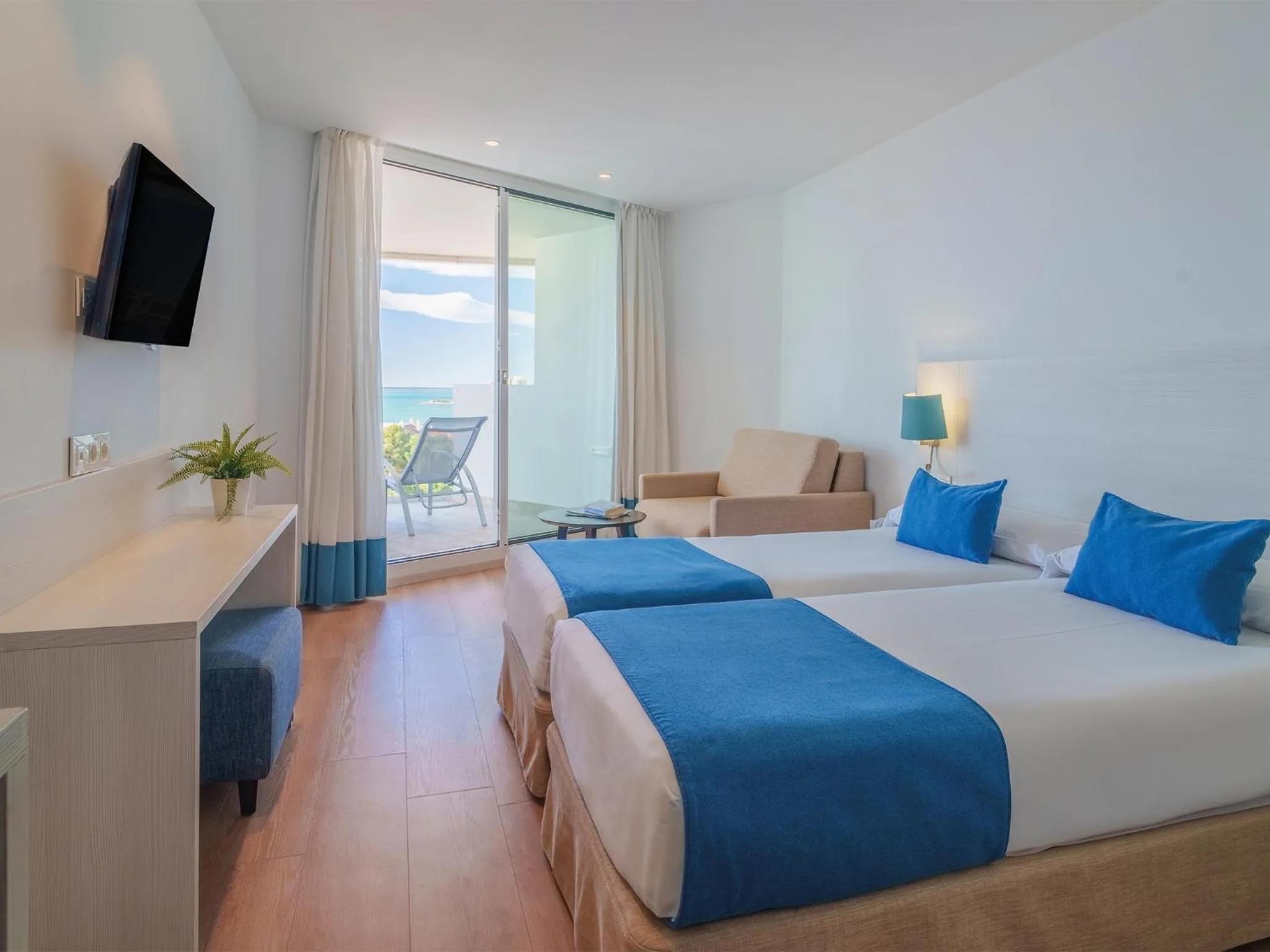 Bed in Spirit Hotel Benalmadena Beach