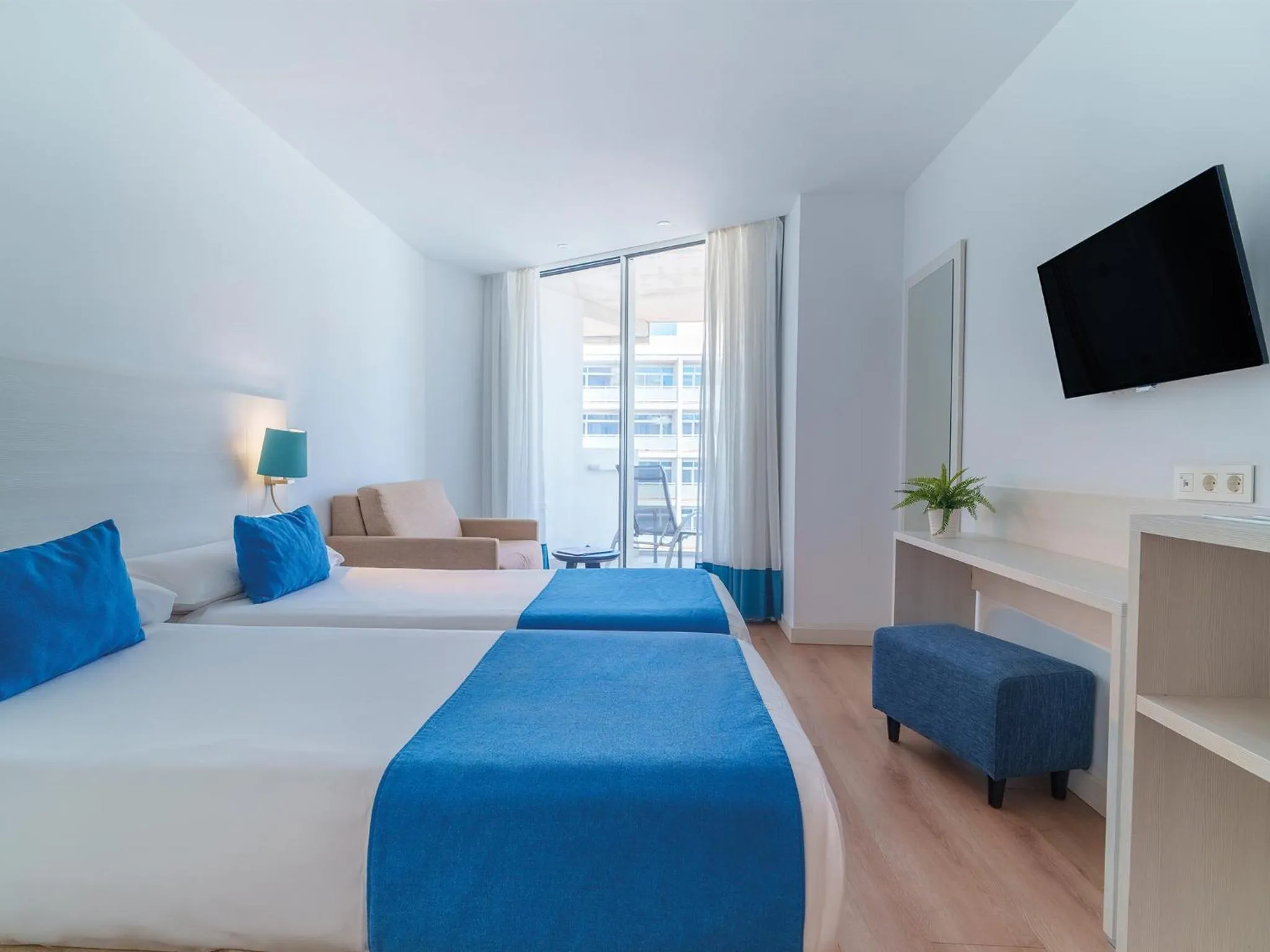 Bed in Spirit Hotel Benalmadena Beach