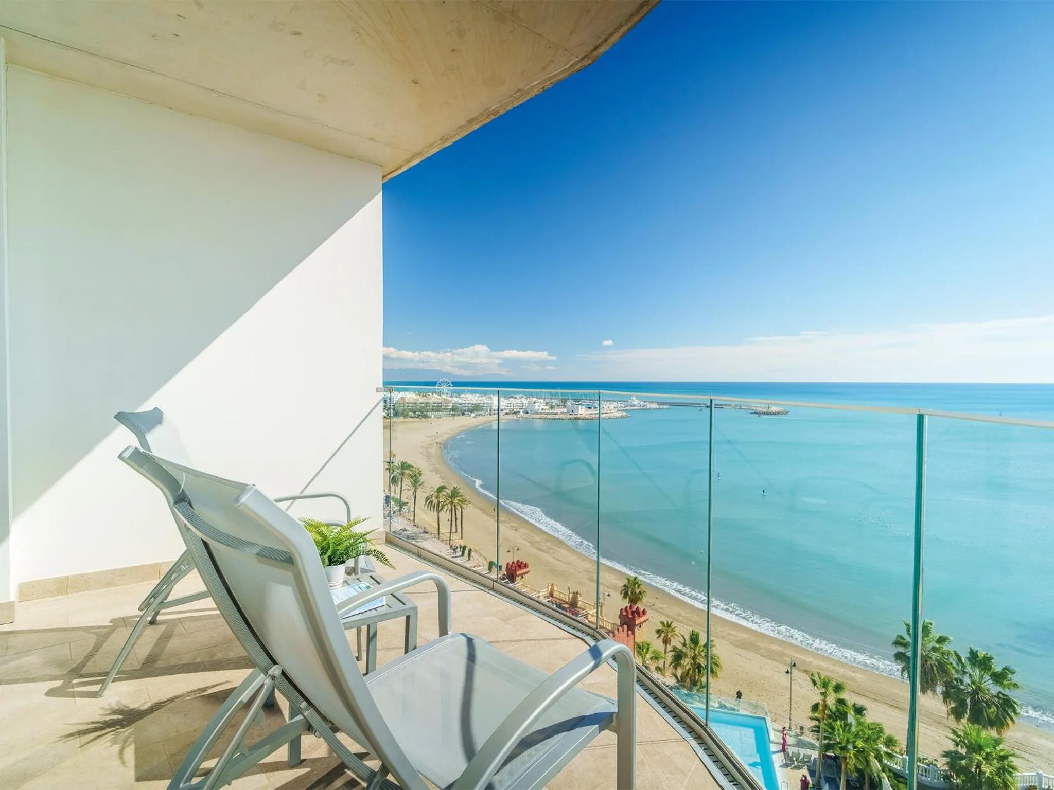 Balcony/Terrace in Spirit Hotel Benalmadena Beach