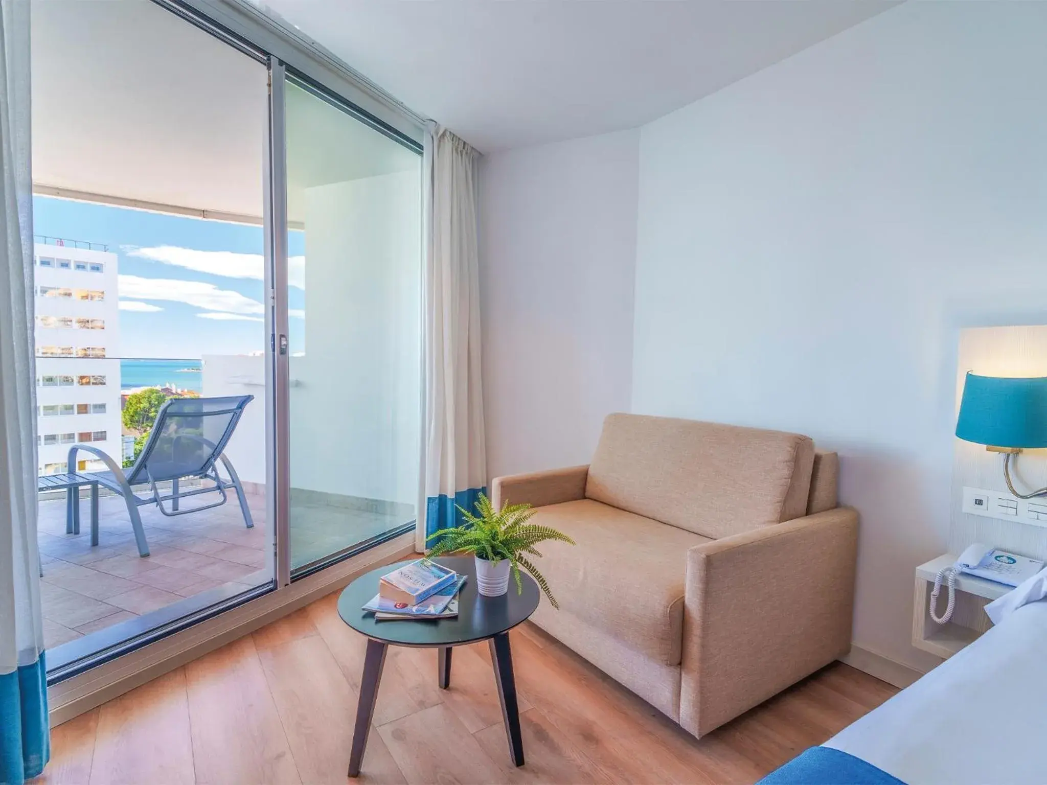 Sea view, Bed in Spirit Hotel Benalmadena Beach Sea view, Bed in Spirit Hotel Benalmadena Beach