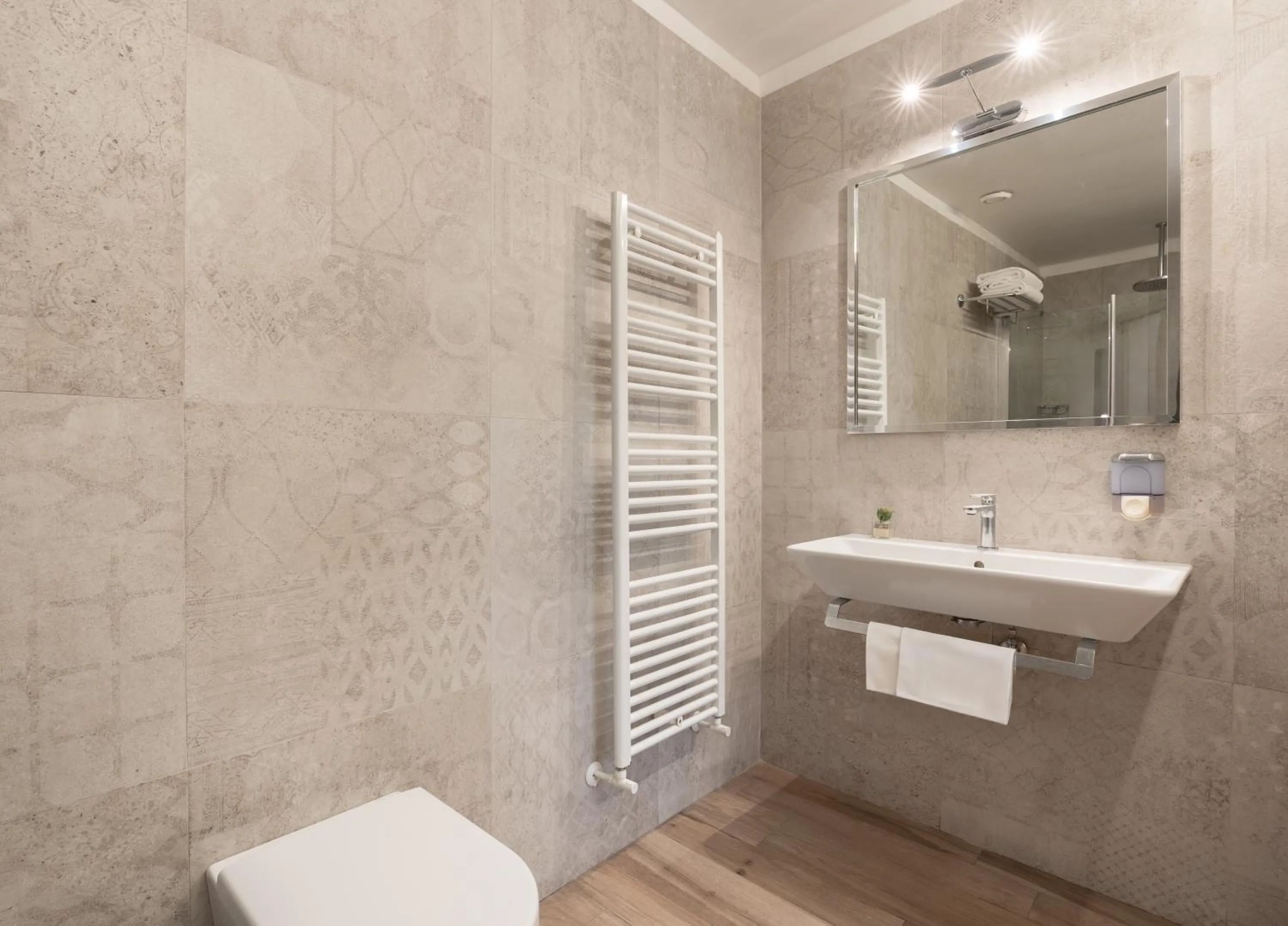 Bathroom in Hotel Flavia