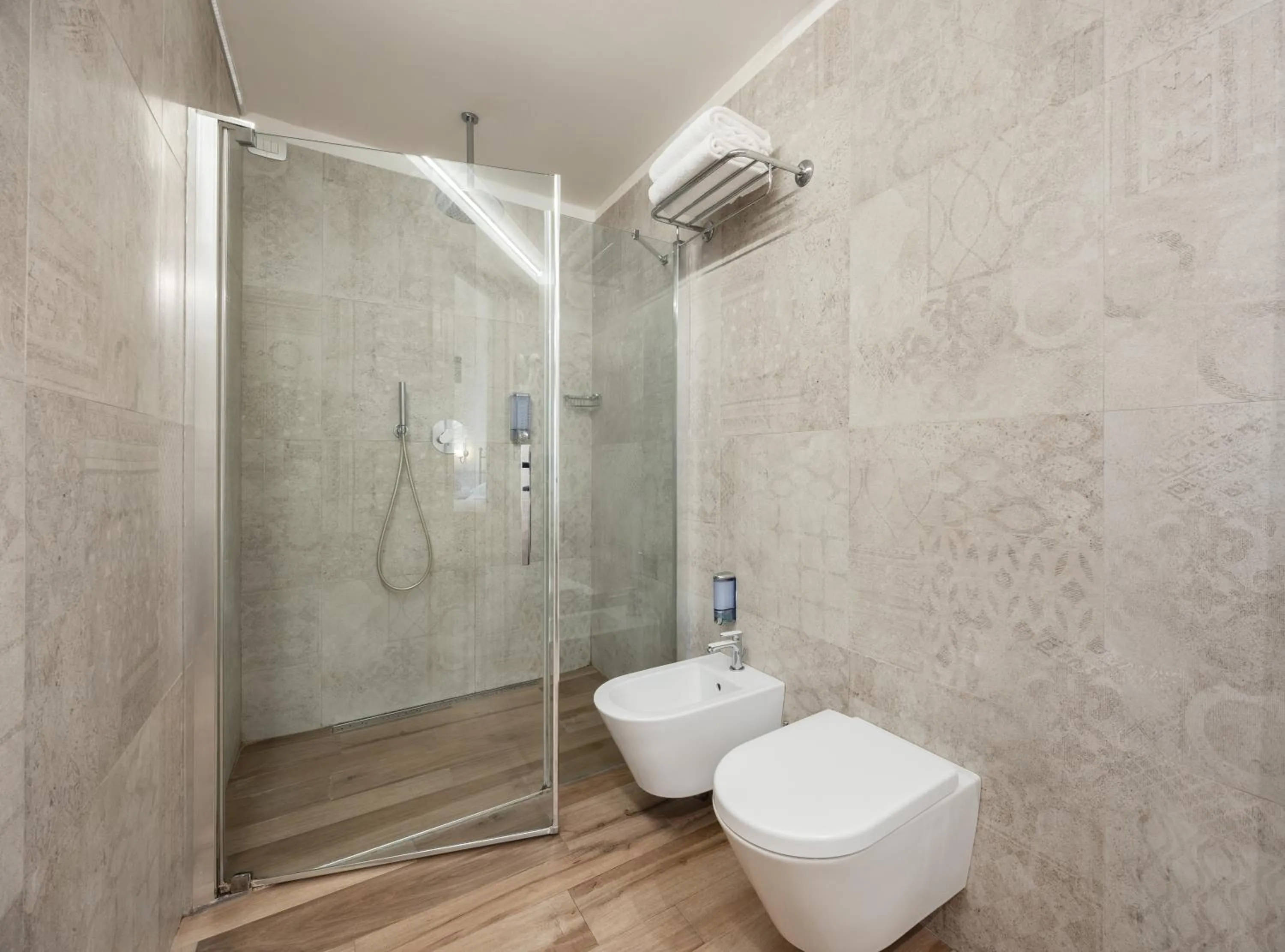 Bathroom in Hotel Flavia